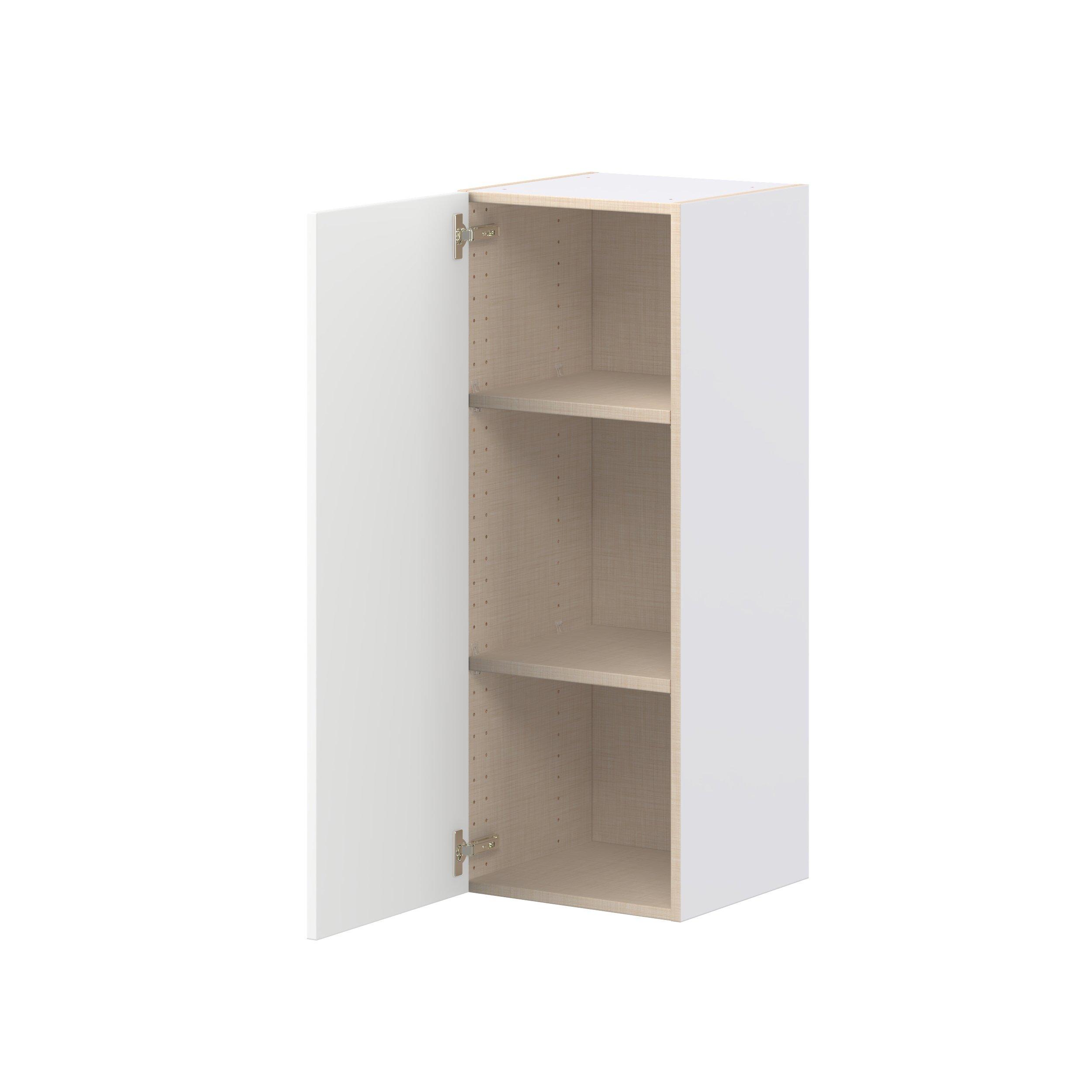 Peachtree 15 in. Painted Bright White Door Wall Cabinet
