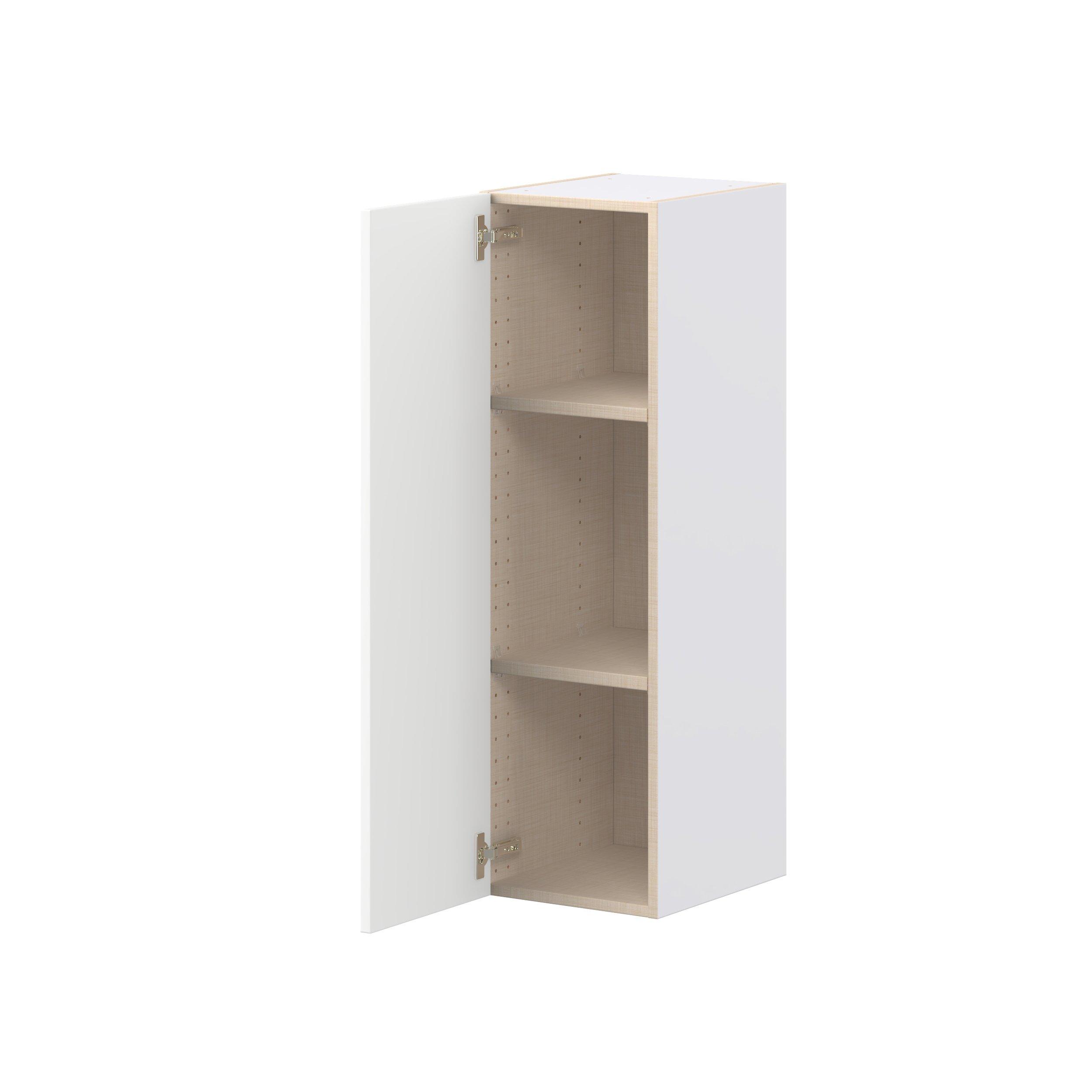 Peachtree 12 in. Painted Bright White Door Wall Cabinet