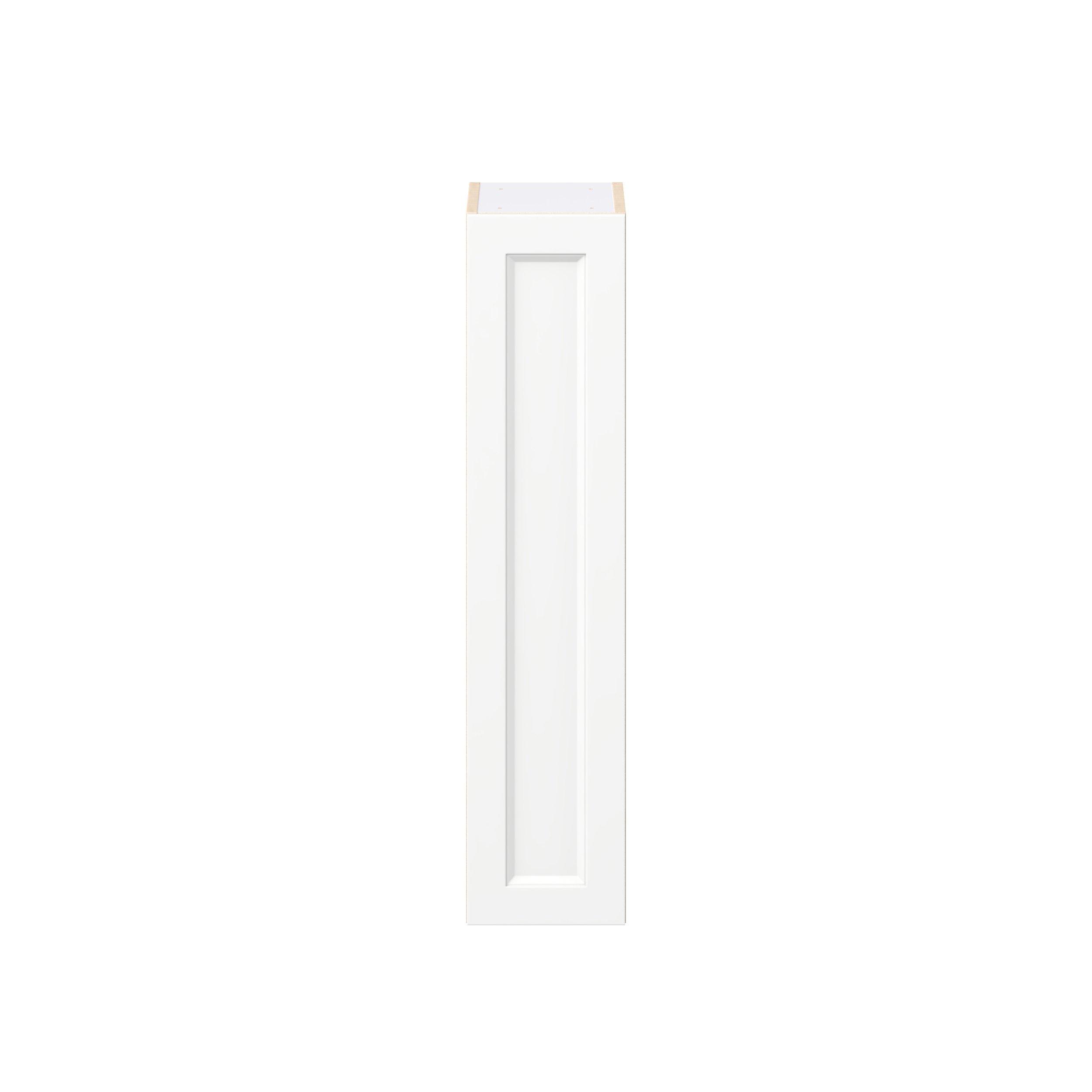 Peachtree 9 in. Painted Bright White Door Wall Cabinet