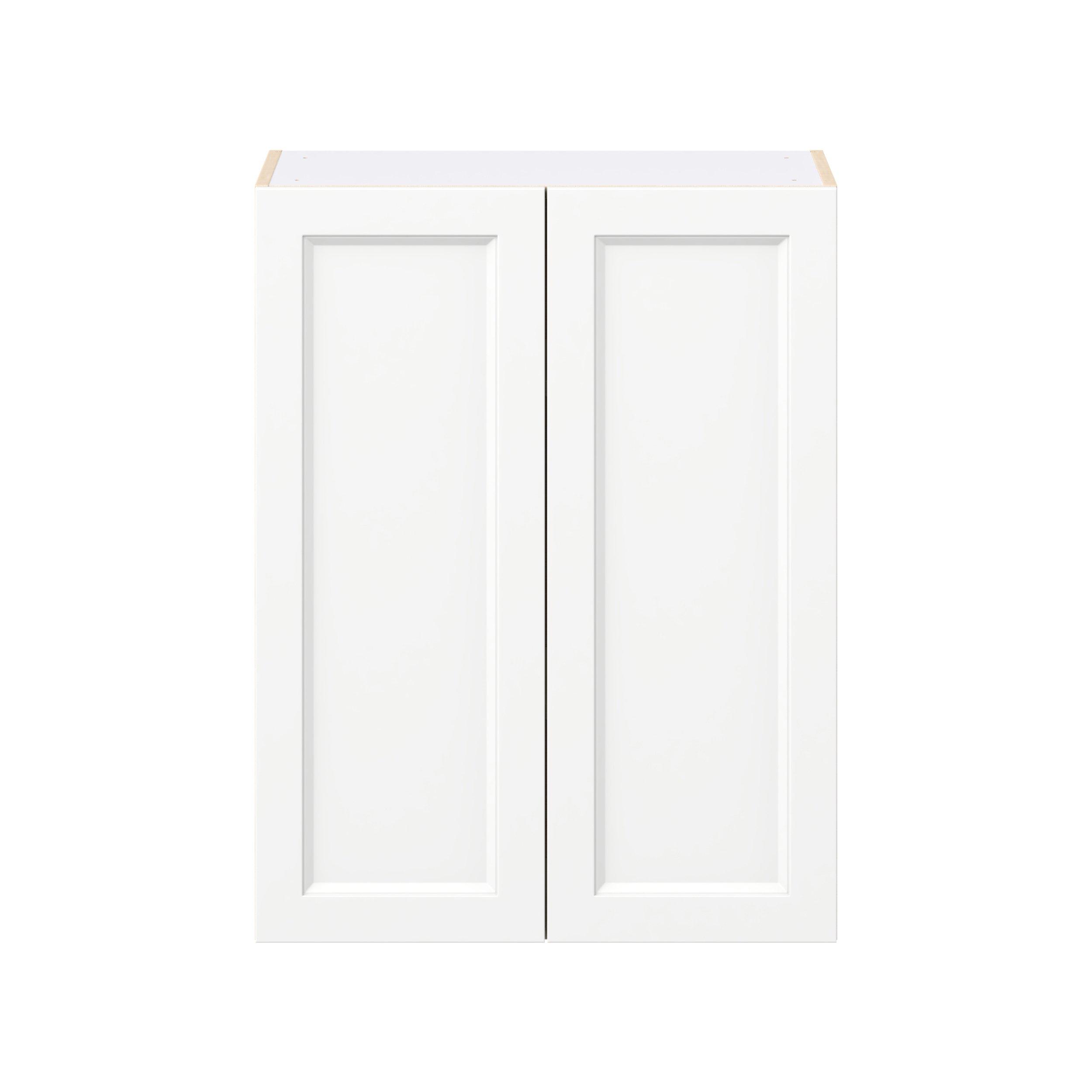 Peachtree 27 in. Painted Bright White Door Wall Cabinet