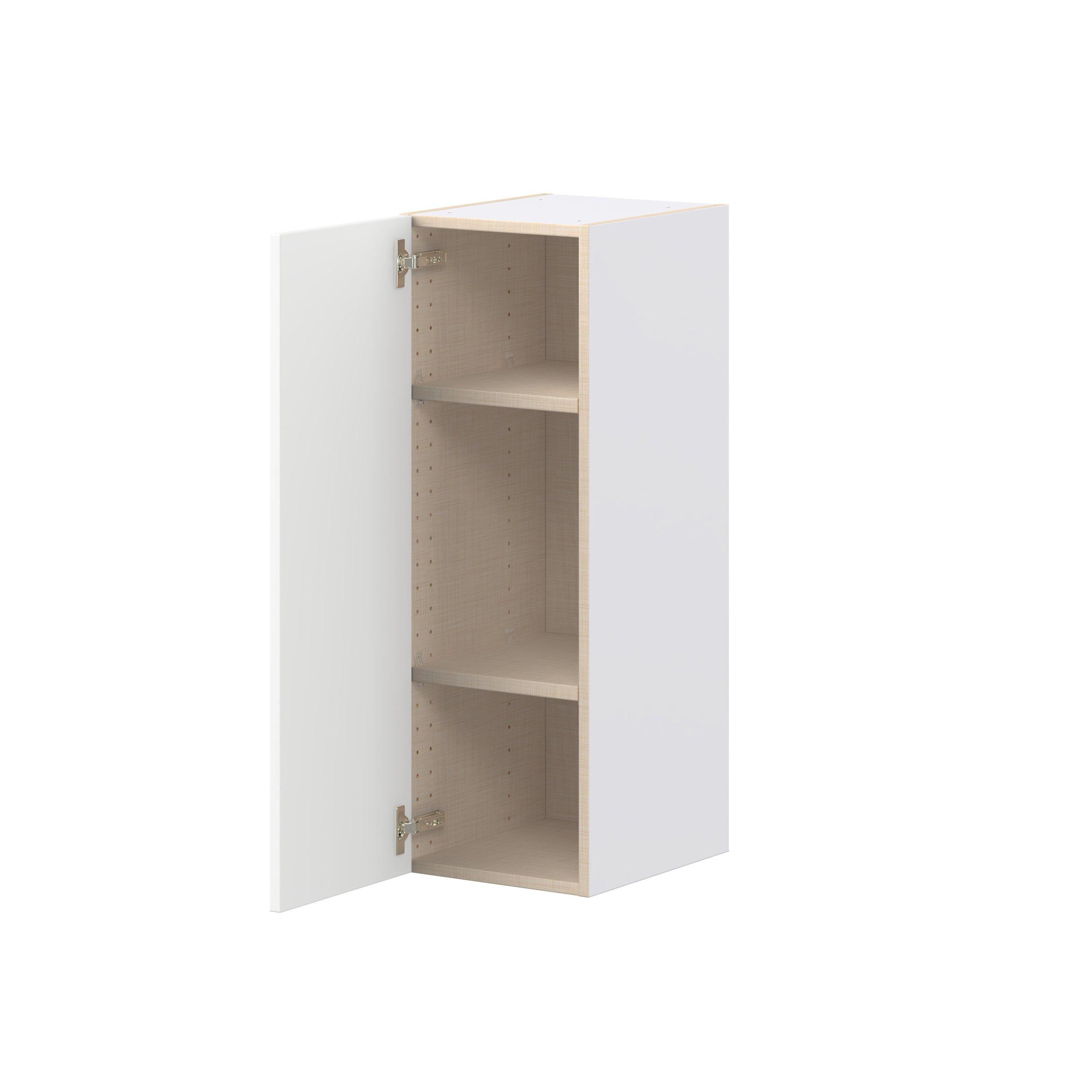 Peachtree 13 in. Painted Bright White Door Wall Cabinet