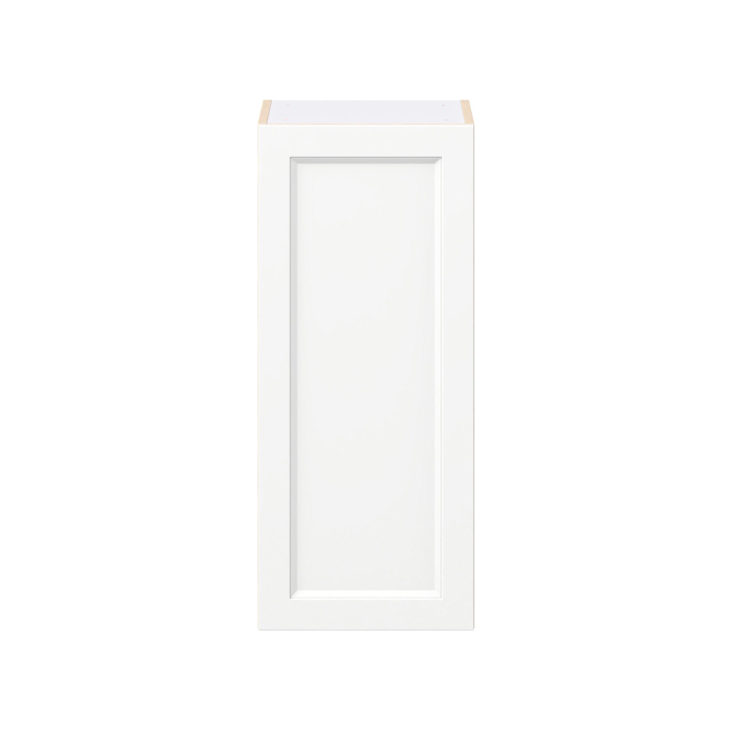 Peachtree 15 in. Painted Bright White Door Wall Cabinet