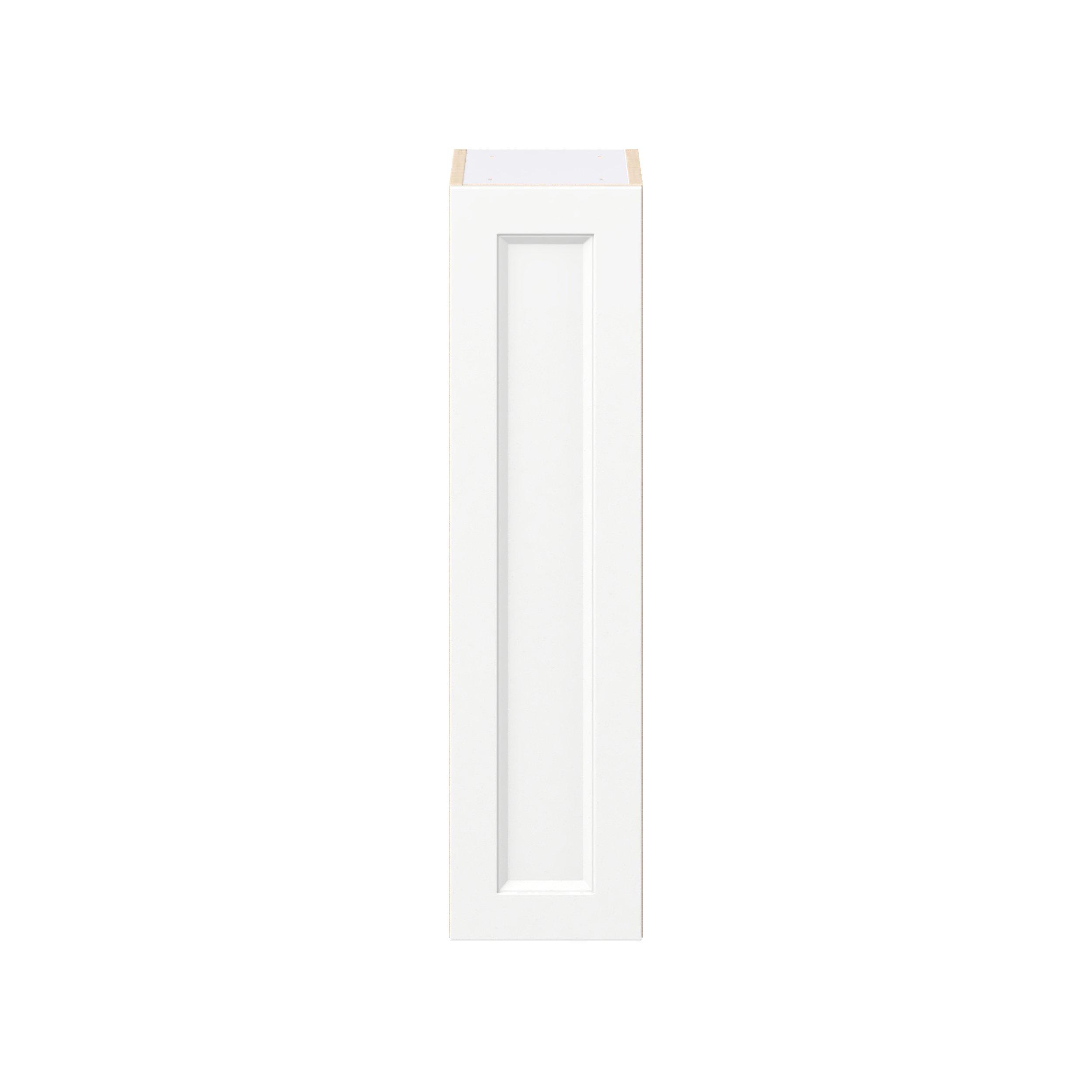 Peachtree 9 in. Painted Bright White Door Wall Cabinet