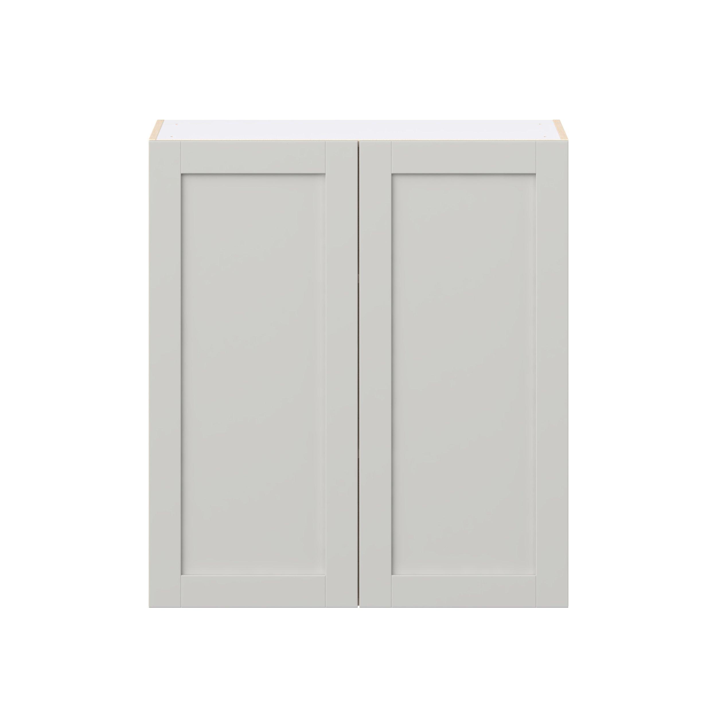 Summerhill 36 in. Light Gray Door Wall Cabinet