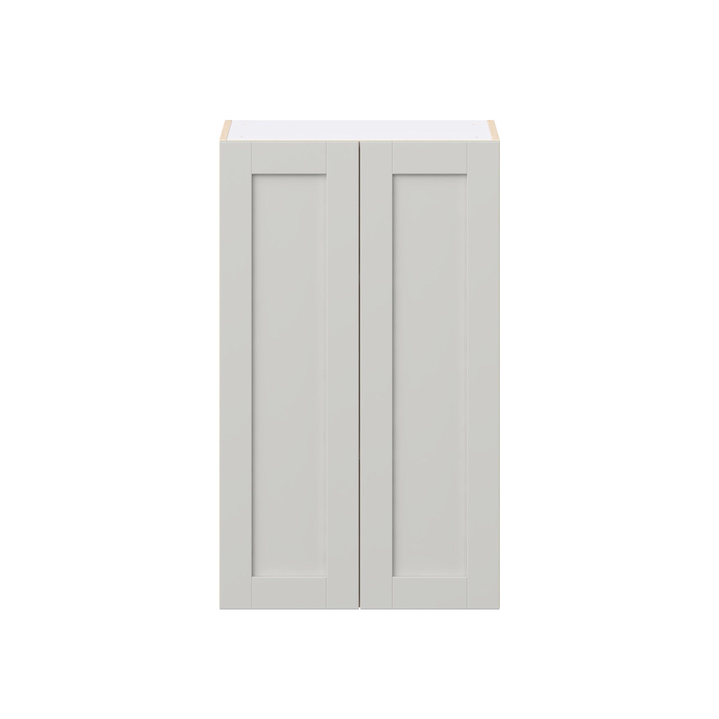 Summerhill 24 in. Light Gray Door Wall Cabinet
