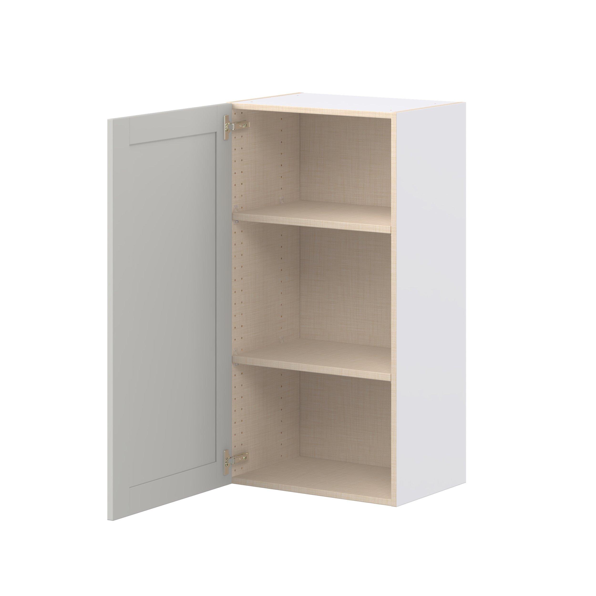 Summerhill 21 in. Light Gray Door Wall Cabinet