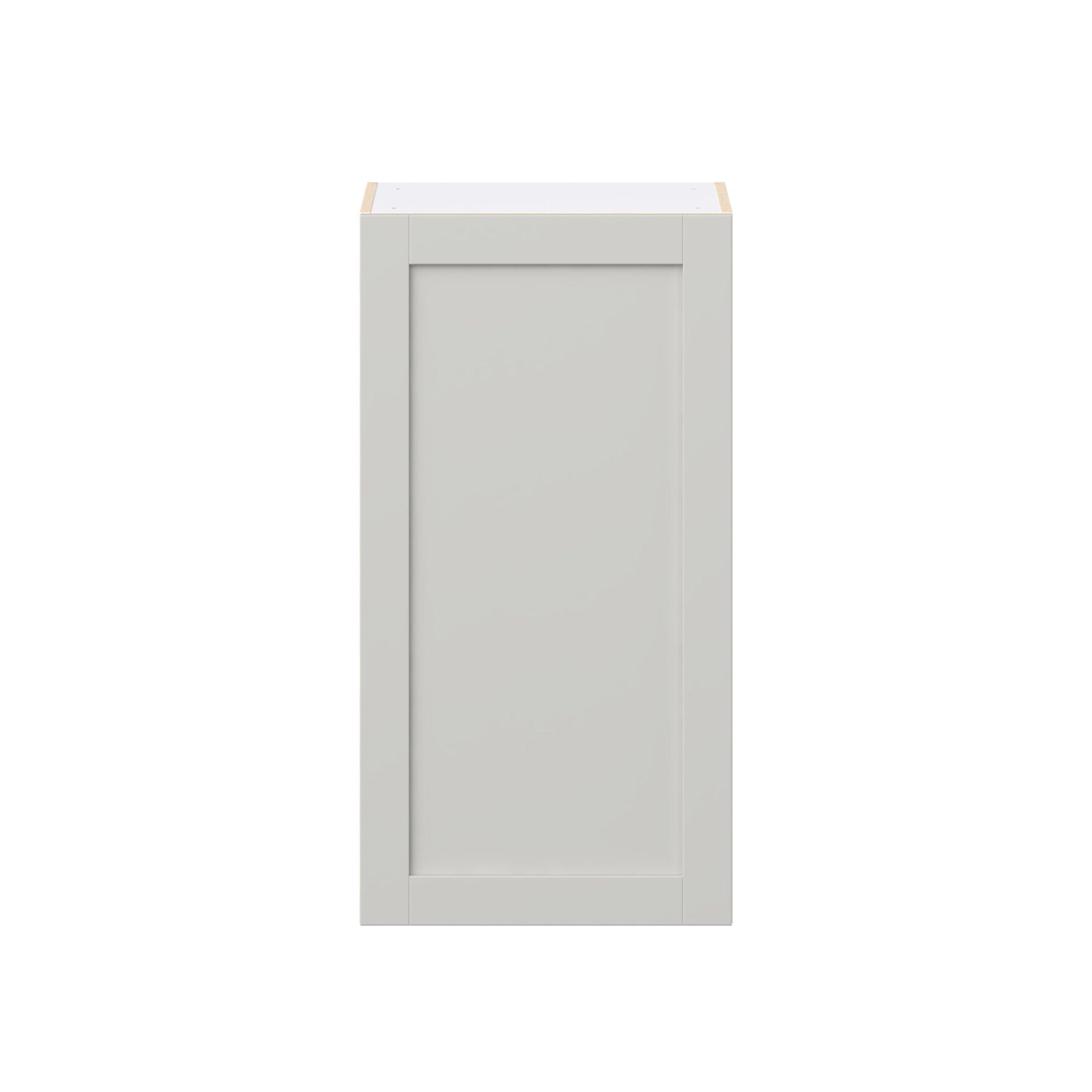 Summerhill 21 in. Light Gray Door Wall Cabinet
