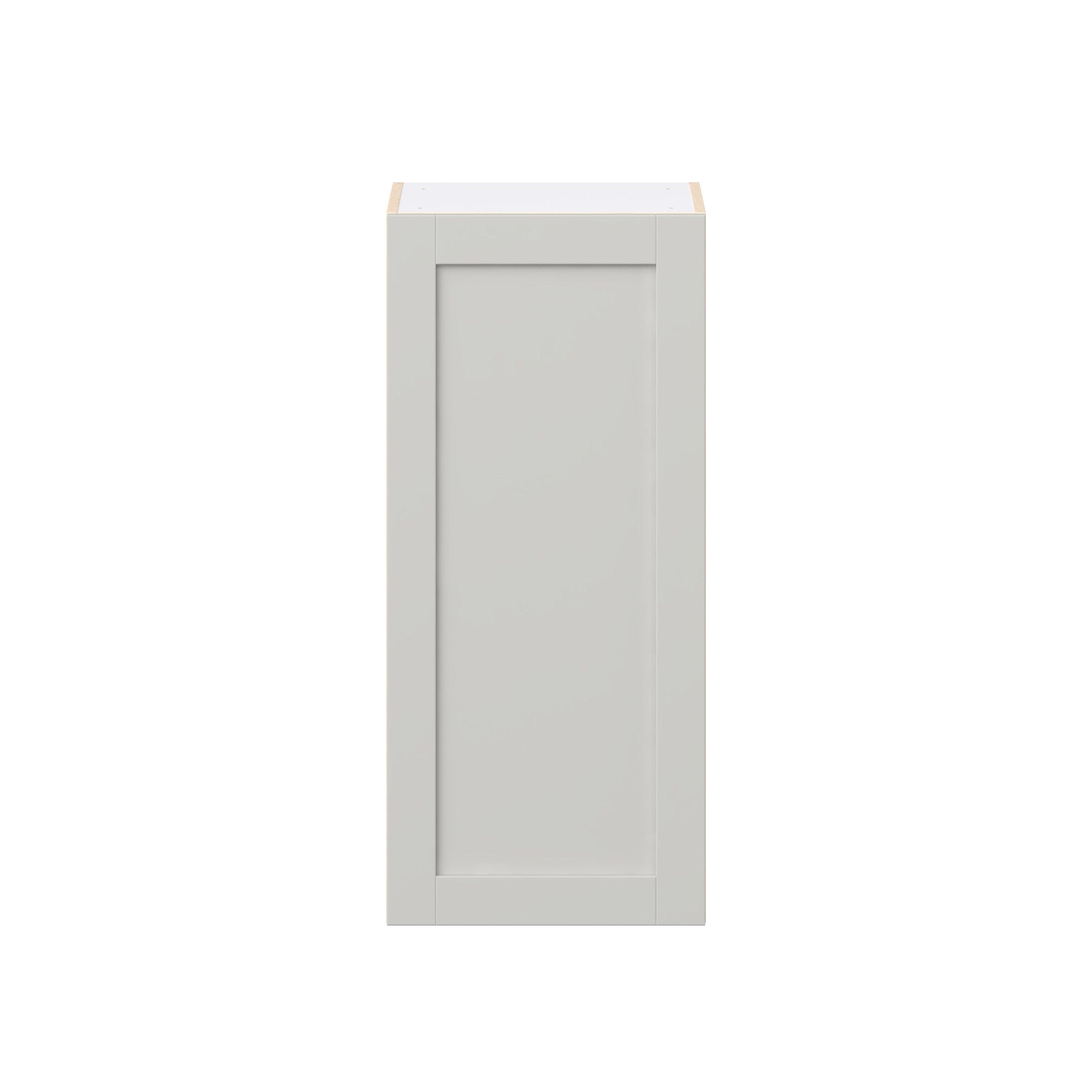 Summerhill 18 in. Light Gray Door Wall Cabinet