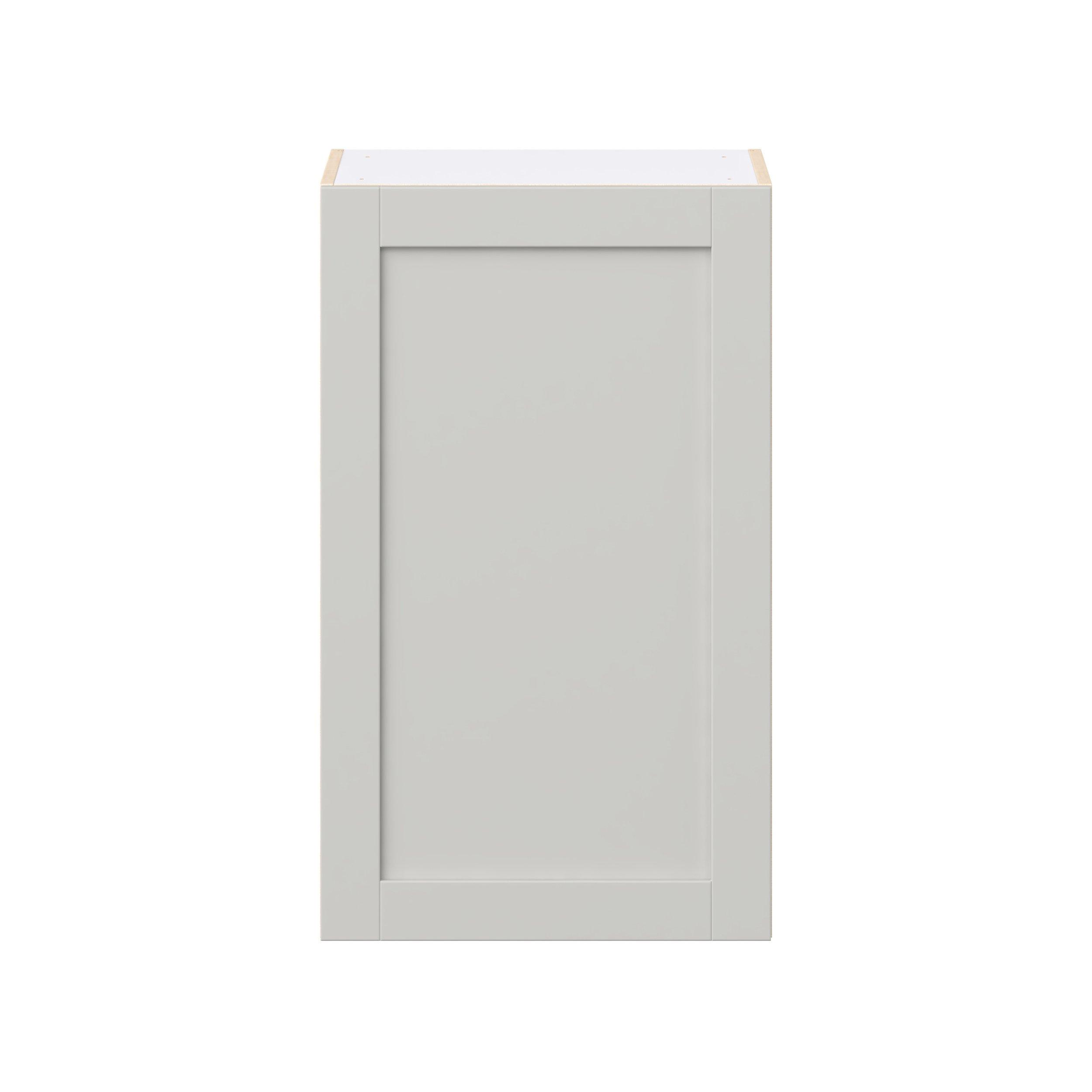 Summerhill 21 in. Light Gray Door Wall Cabinet