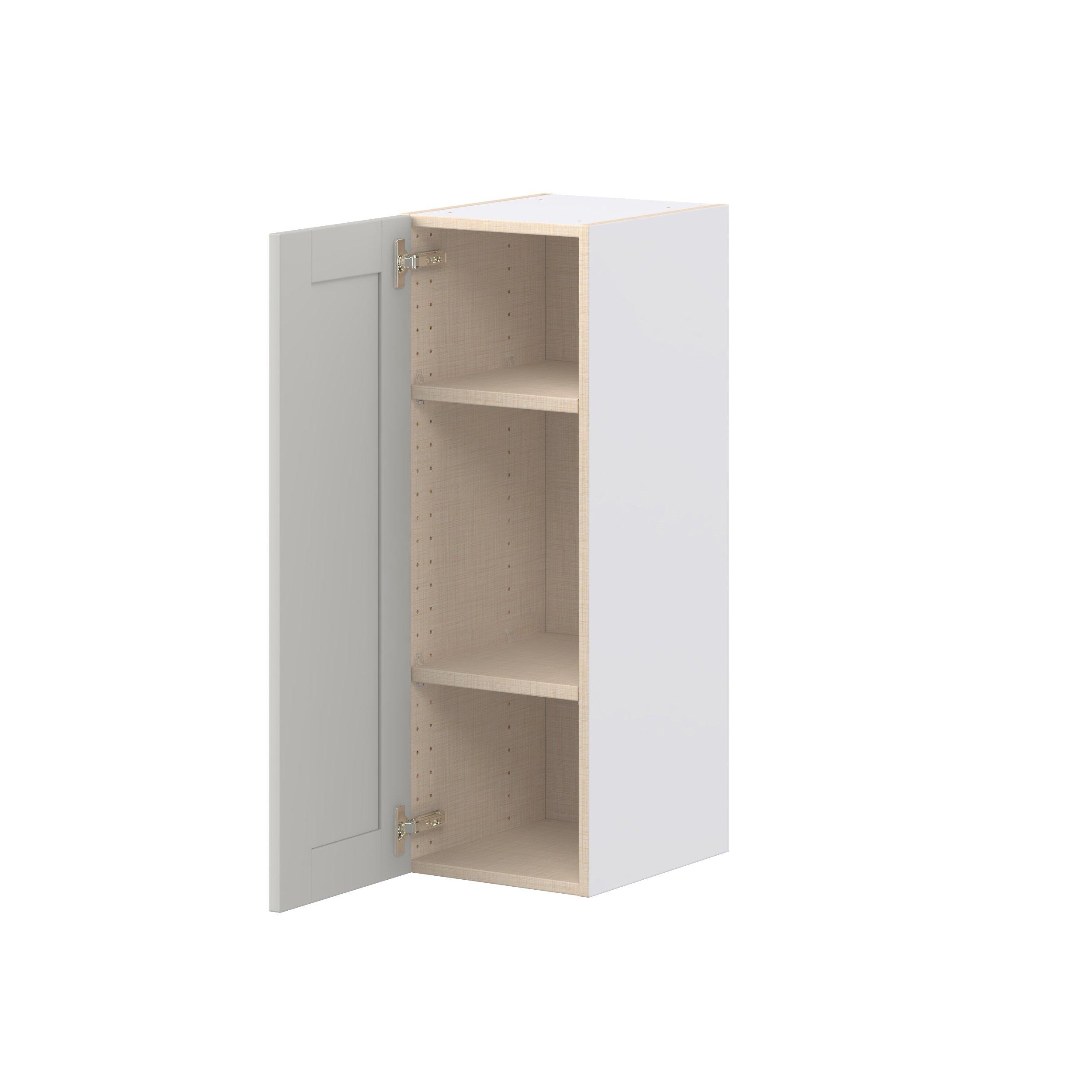 Summerhill 13 in. Light Gray Door Wall Cabinet