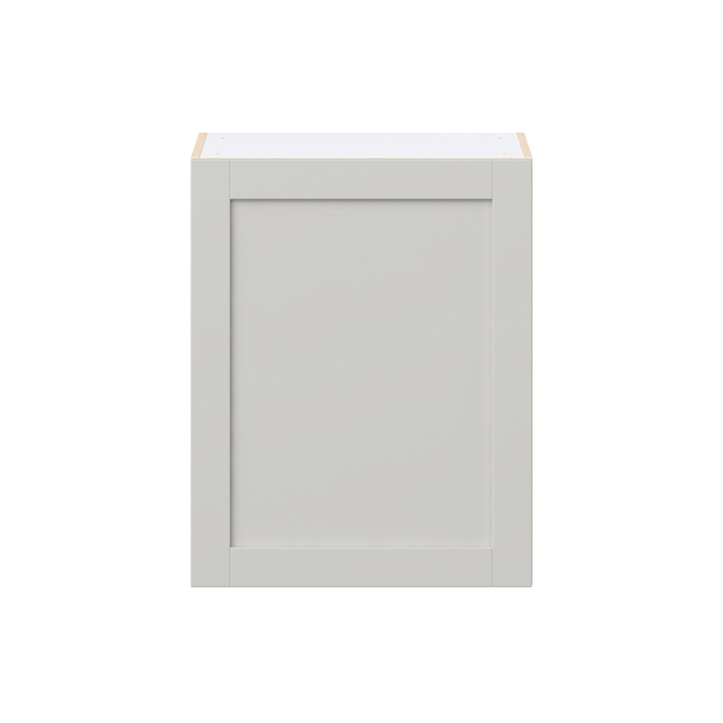 Summerhill 24 in. Light Gray Door Wall Cabinet