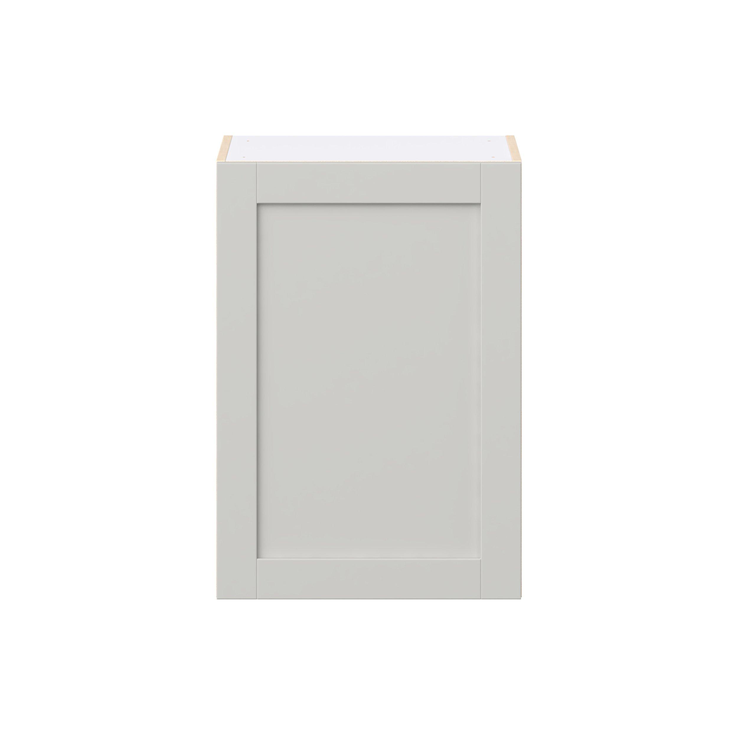 Summerhill 21 in. Light Gray Door Wall Cabinet