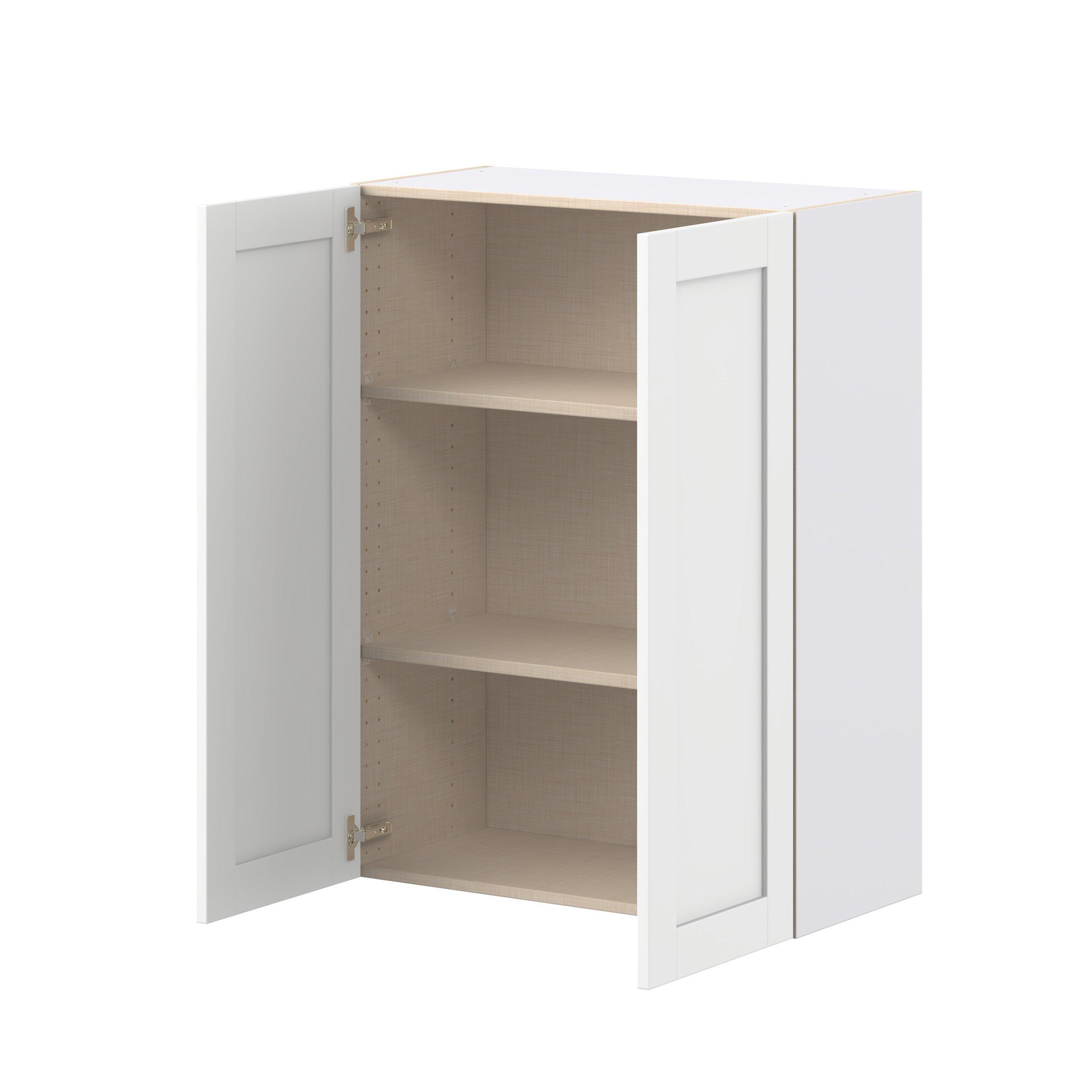 Summerhill 30 in. Bright White Door Wall Cabinet