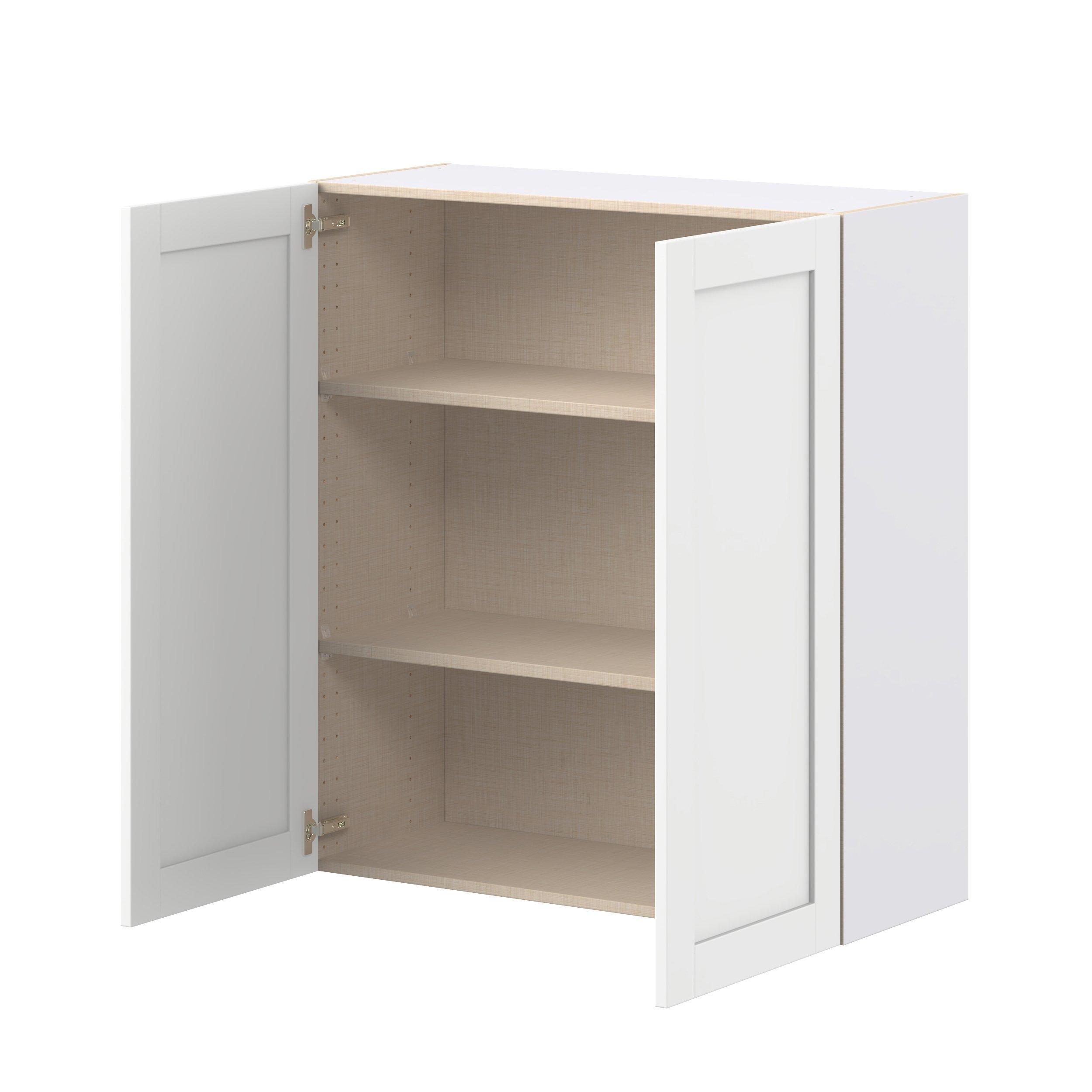 Summerhill 36 in. Bright White Door Wall Cabinet