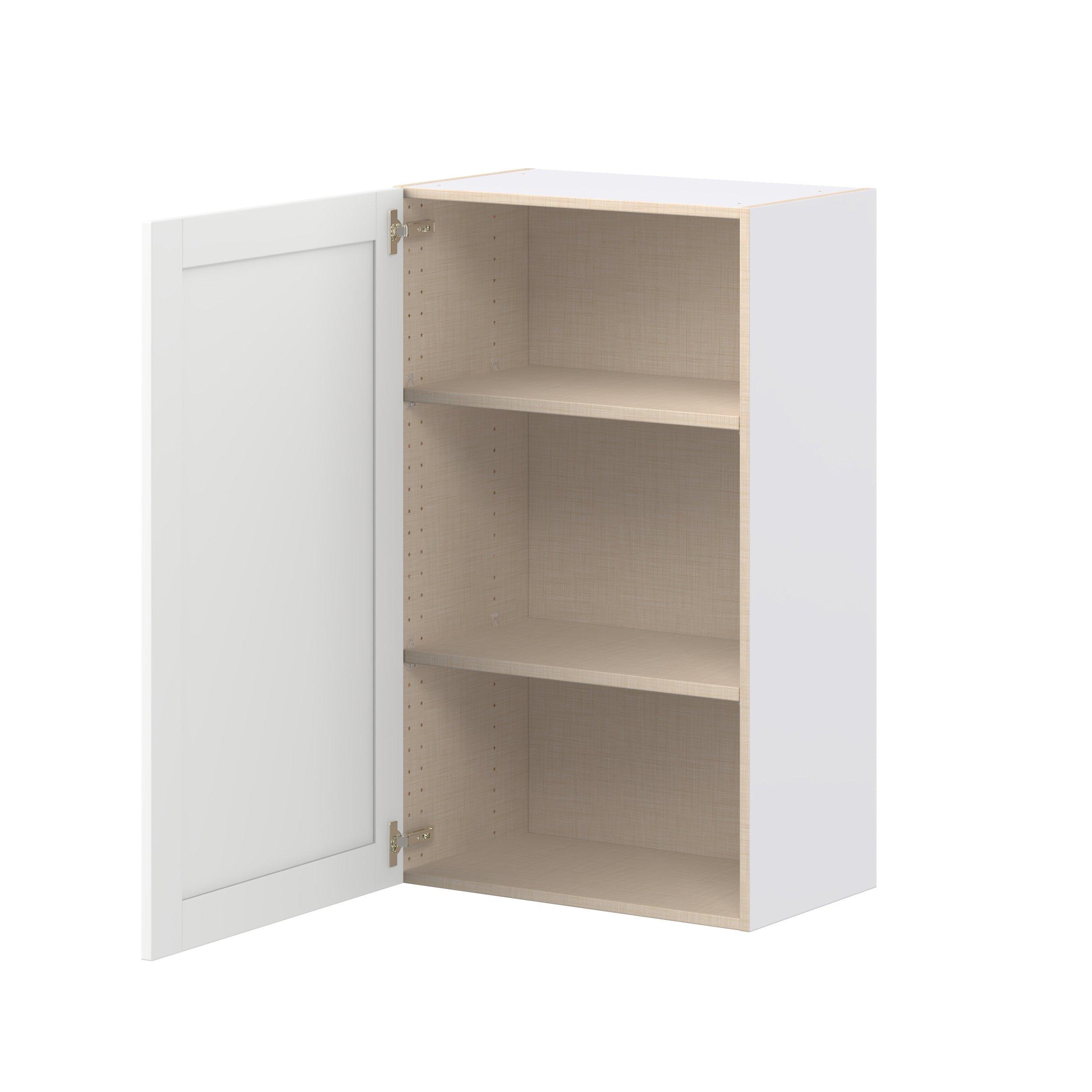 Summerhill 24 in. Bright White Door Wall Cabinet