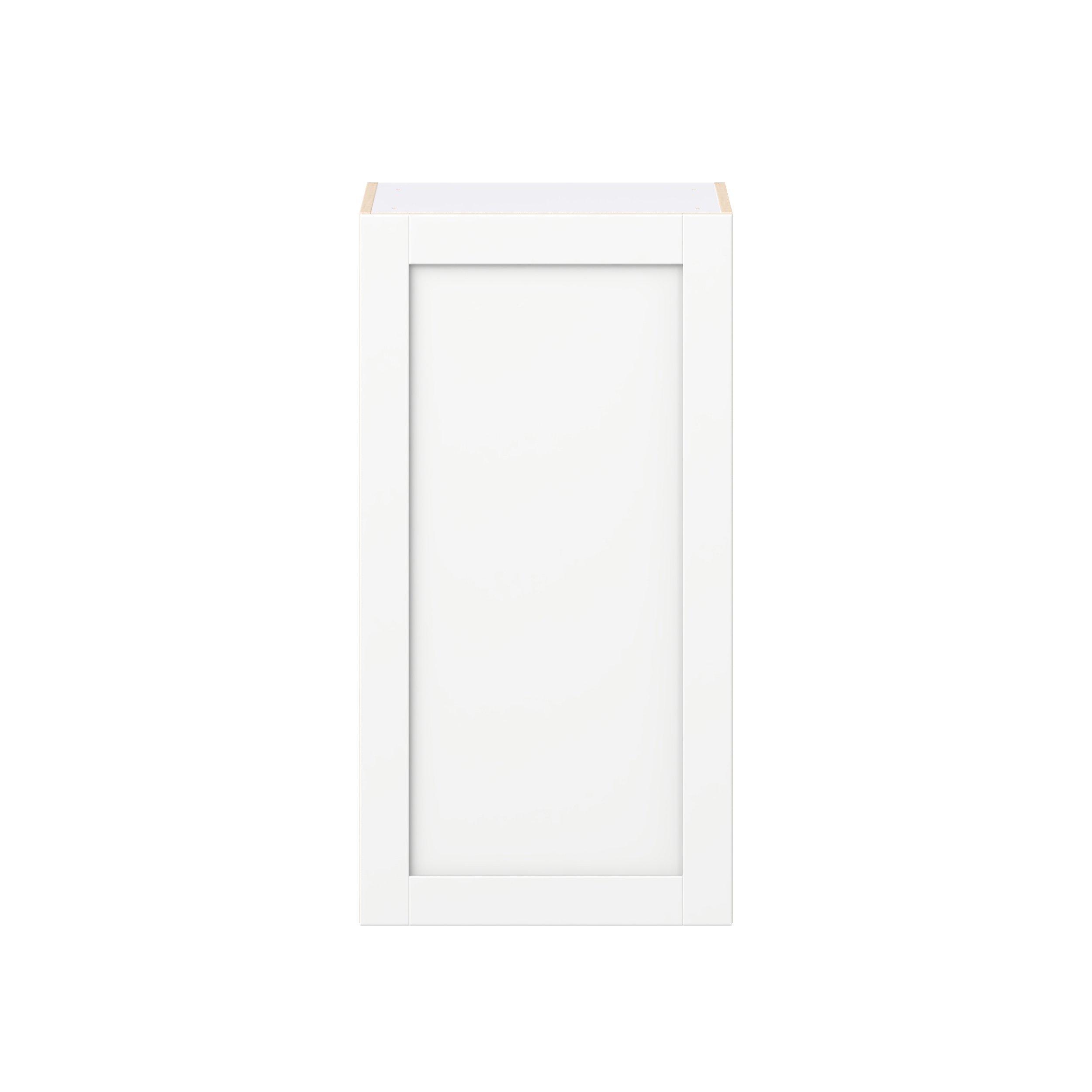 Summerhill 21 in. Bright White Door Wall Cabinet