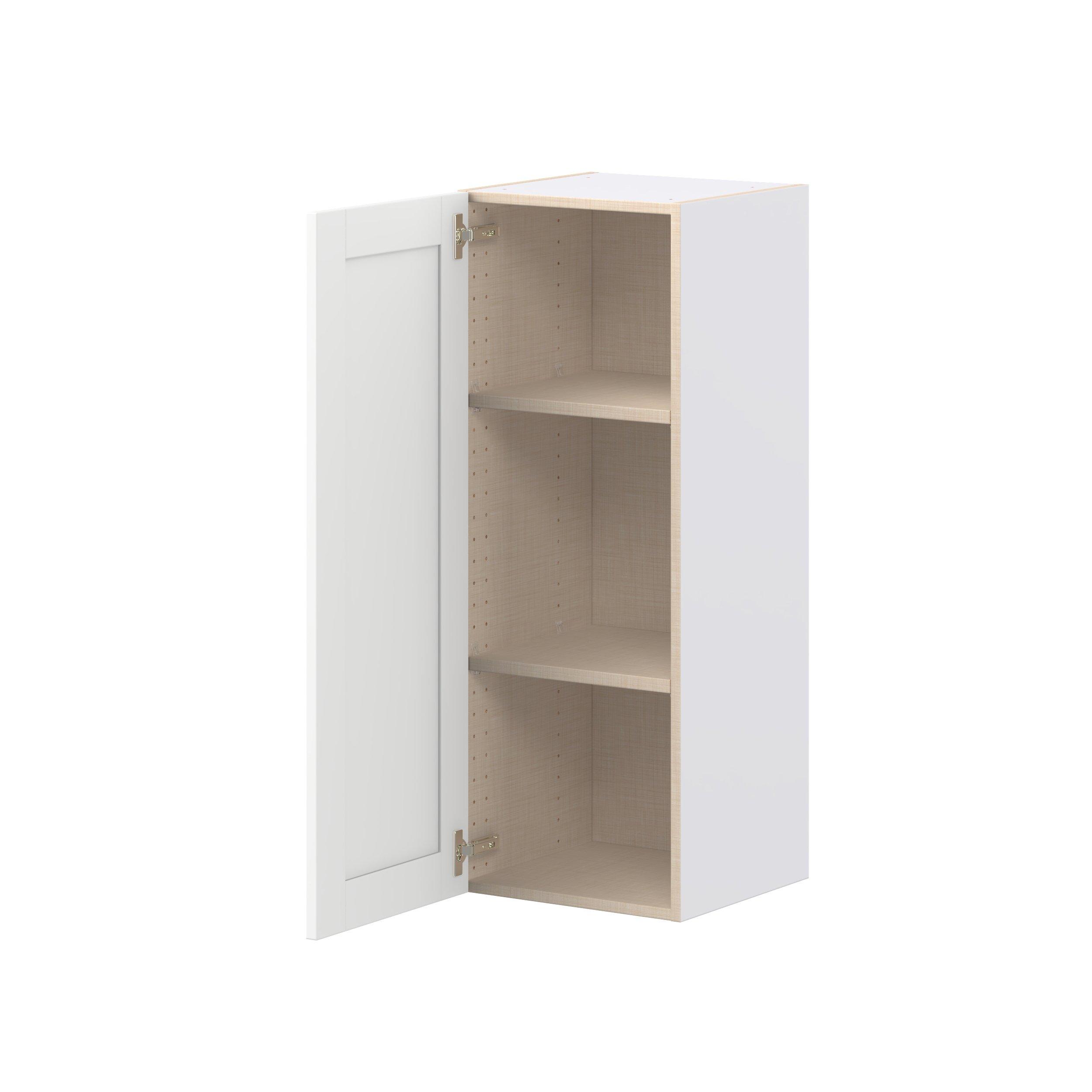 Summerhill 15 in. Bright White Door Wall Cabinet