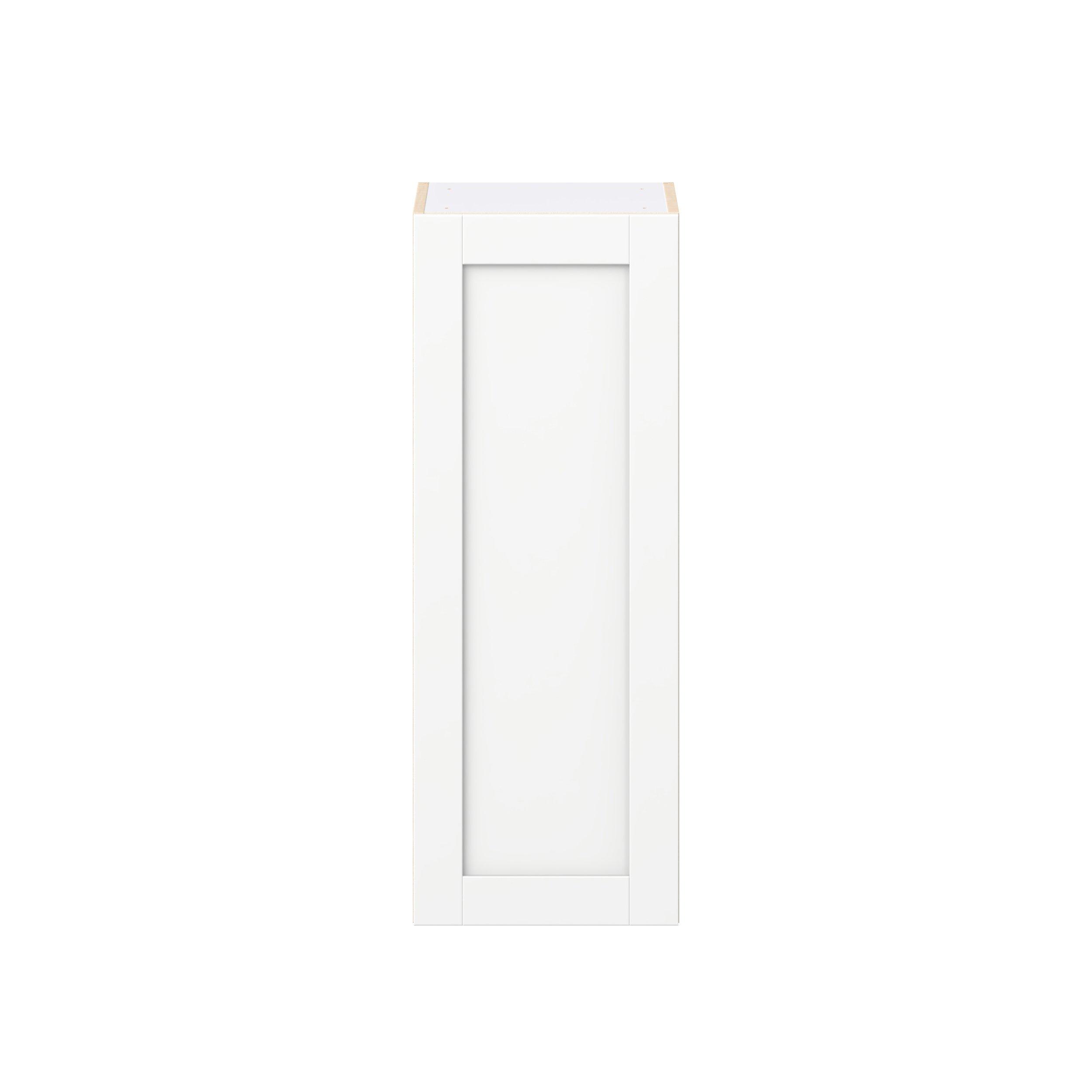 Summerhill 15 in. Bright White Door Wall Cabinet