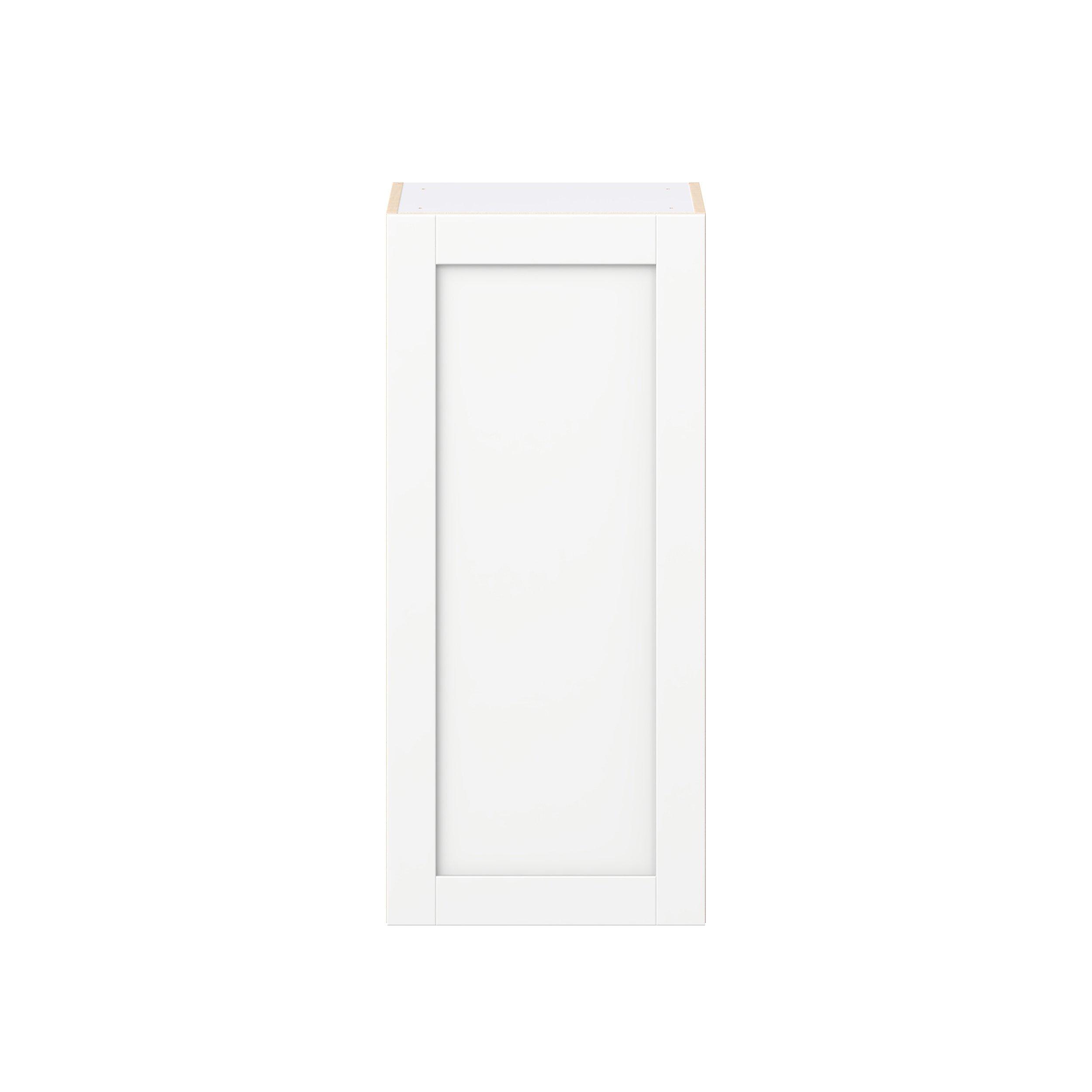 Summerhill 18 in. Bright White Door Wall Cabinet