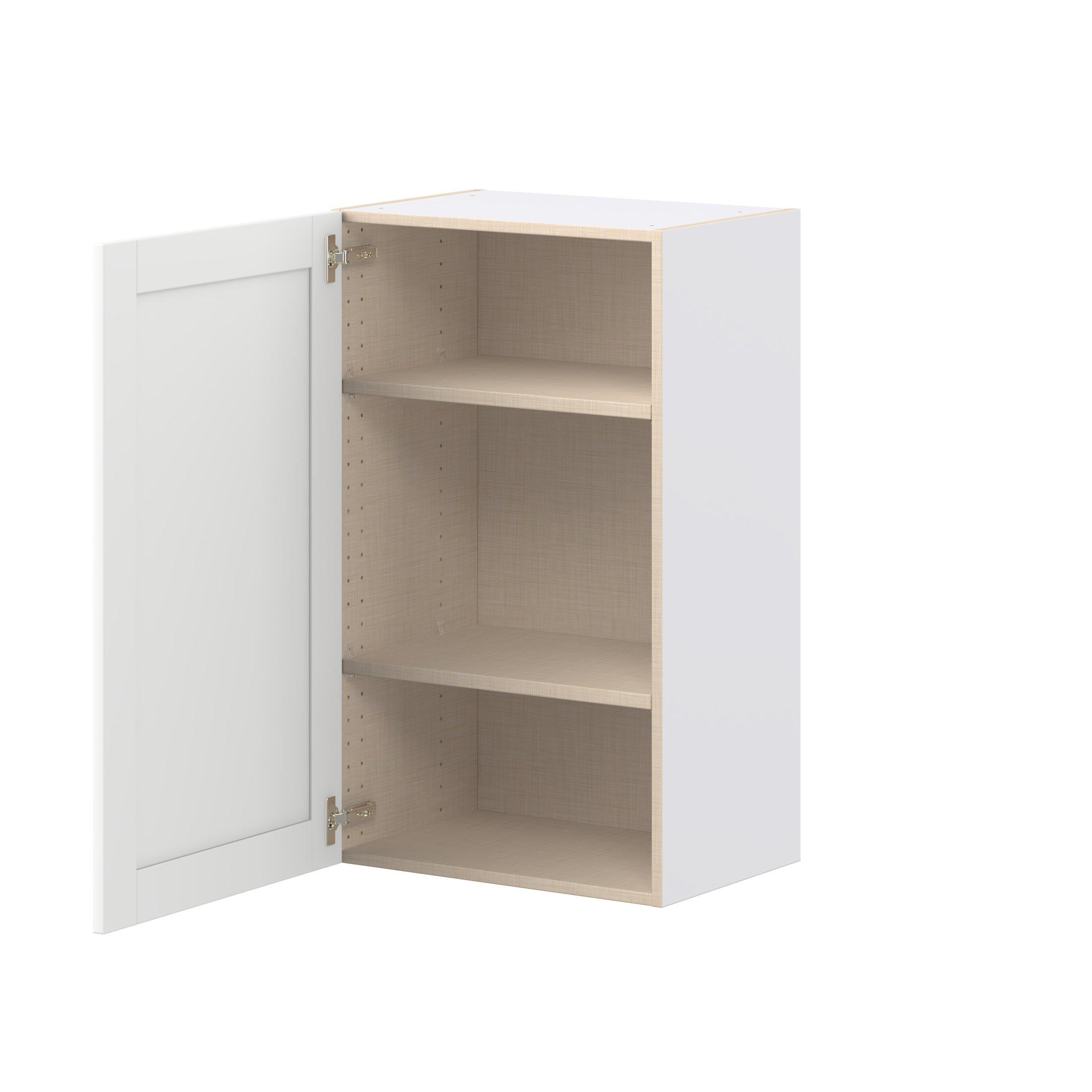 Summerhill 21 in. Bright White Door Wall Cabinet