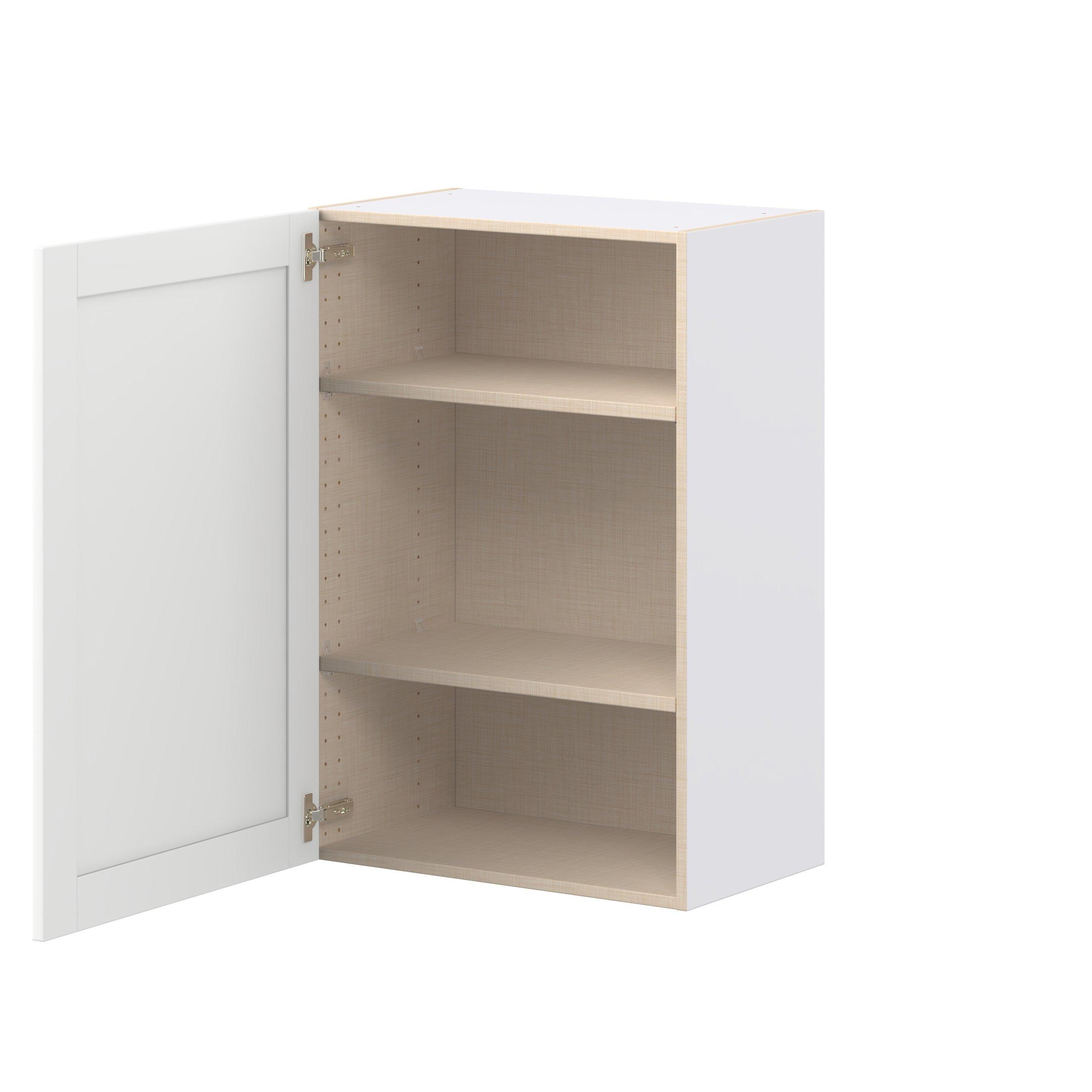 Summerhill 24 in. Bright White Door Wall Cabinet