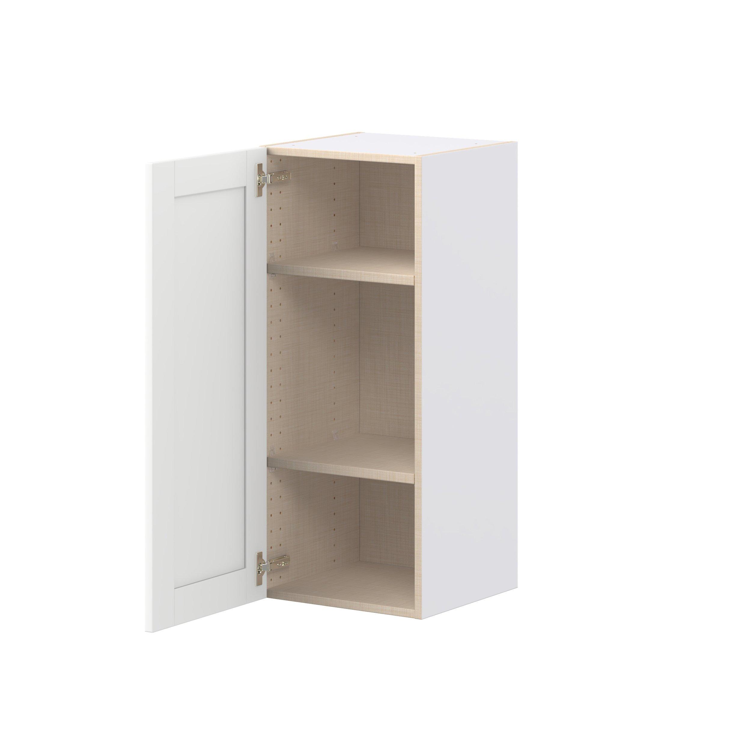 Summerhill 15 in. Bright White Door Wall Cabinet