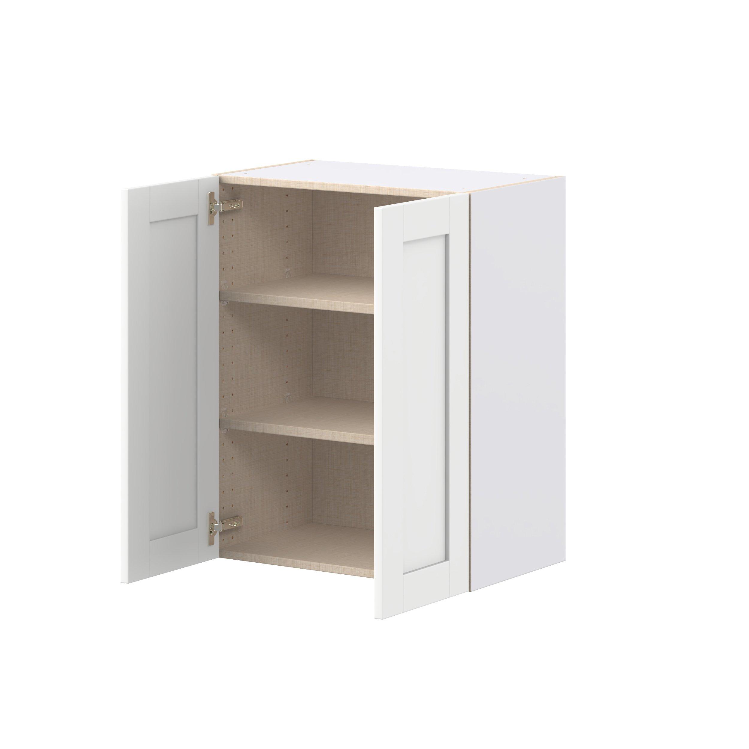 Summerhill 24 in. Bright White Door Wall Cabinet
