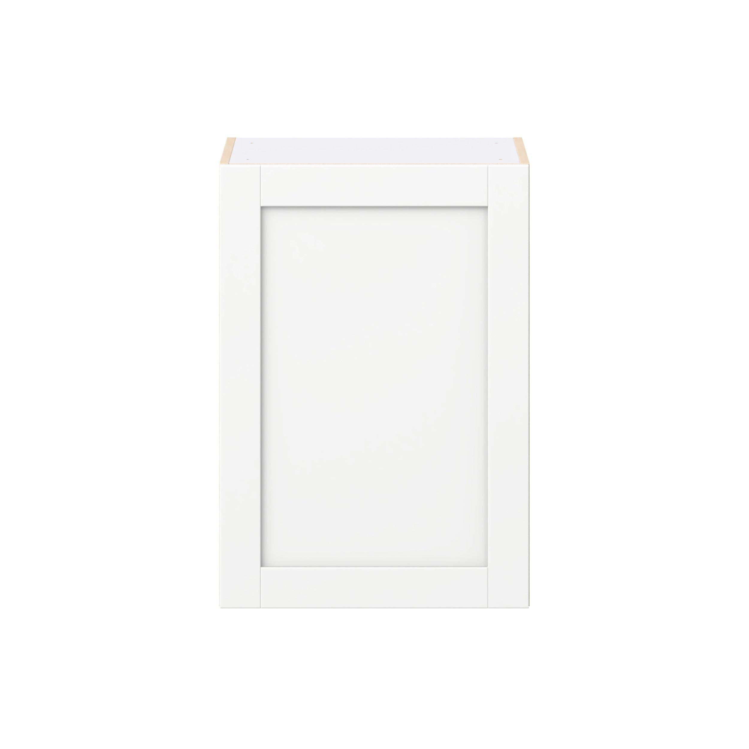 Summerhill 21 in. Bright White Door Wall Cabinet