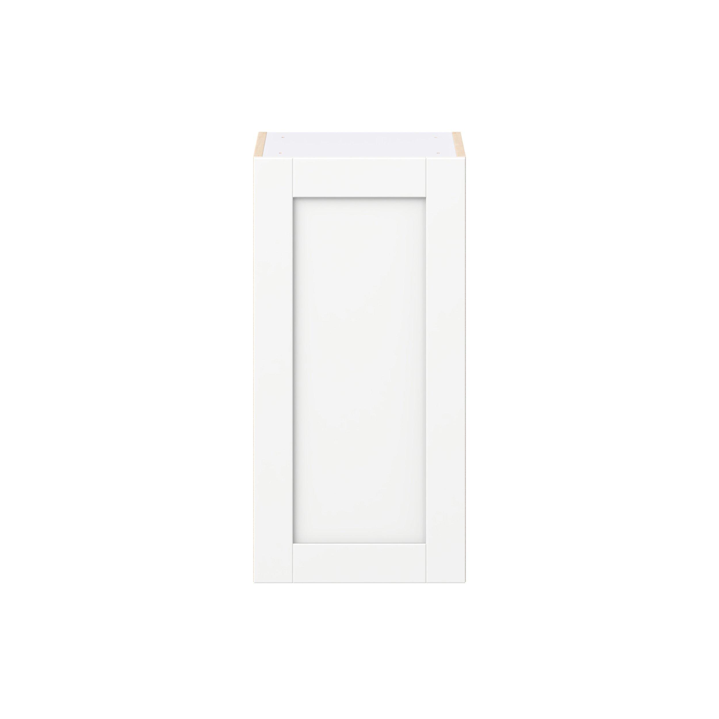 Summerhill 15 in. Bright White Door Wall Cabinet