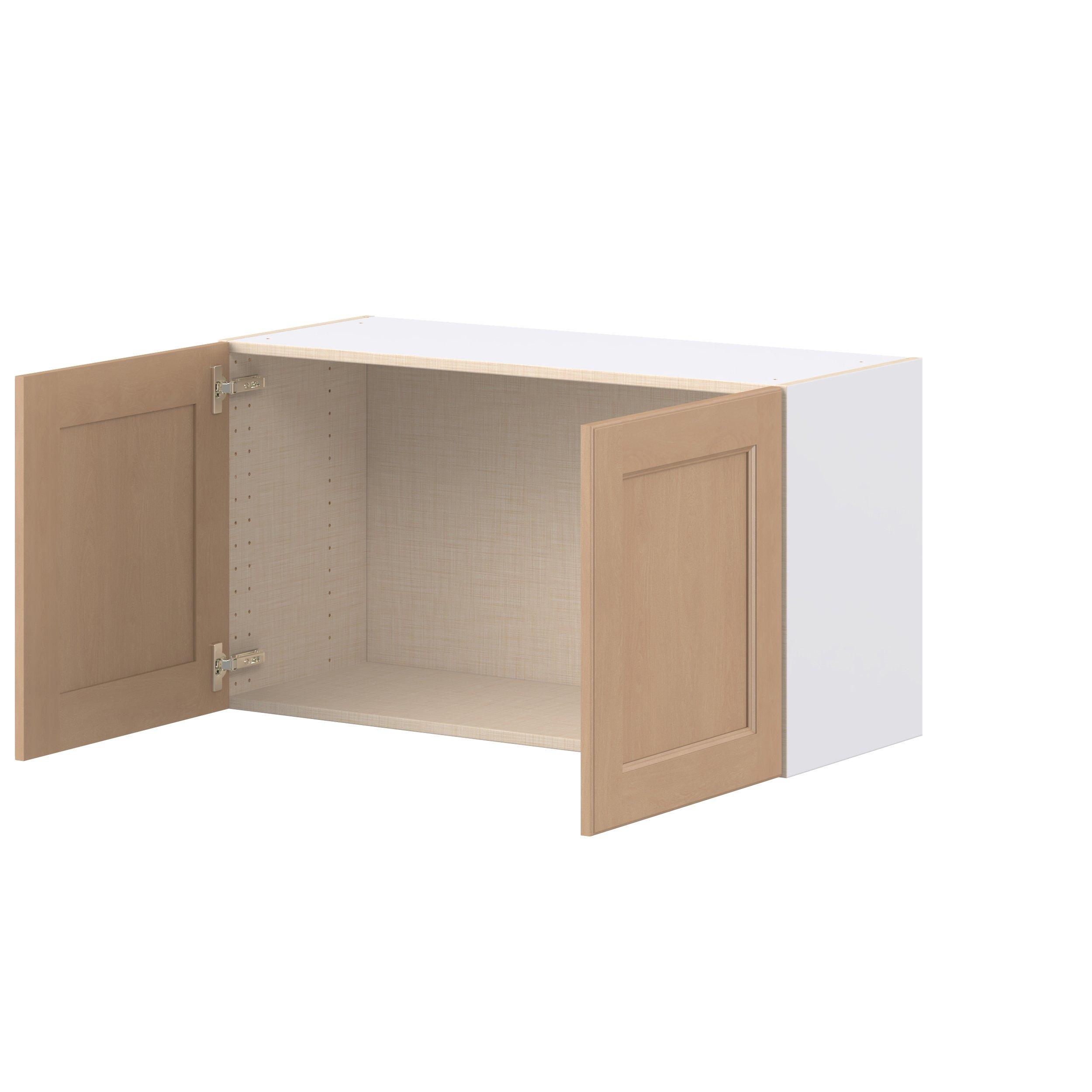 Sugarhill 36 in. Stained Sugar Cookie Bridge Wall Cabinet