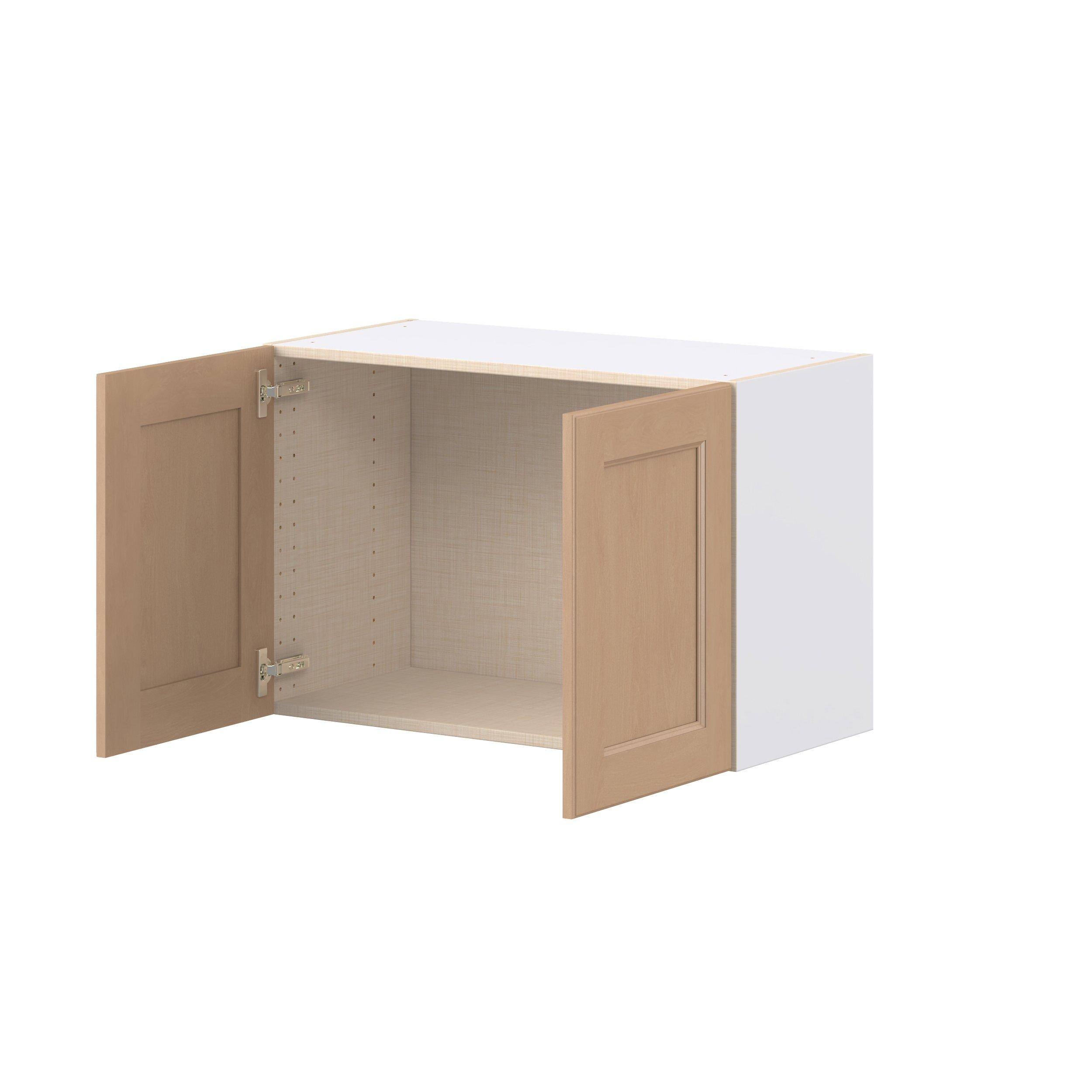 Sugarhill 30 in. Stained Sugar Cookie Bridge Wall Cabinet