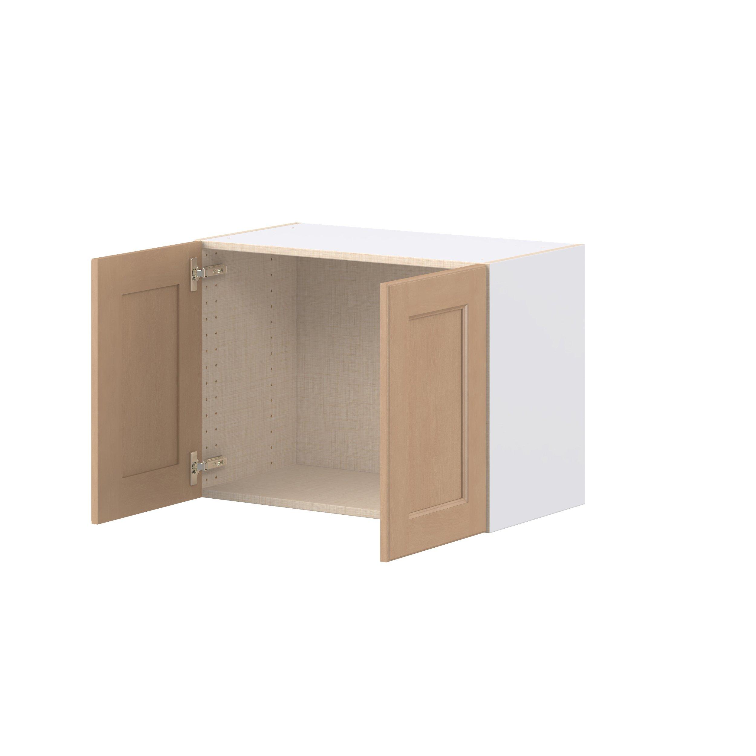 Sugarhill 27 in. Stained Sugar Cookie Bridge Wall Cabinet