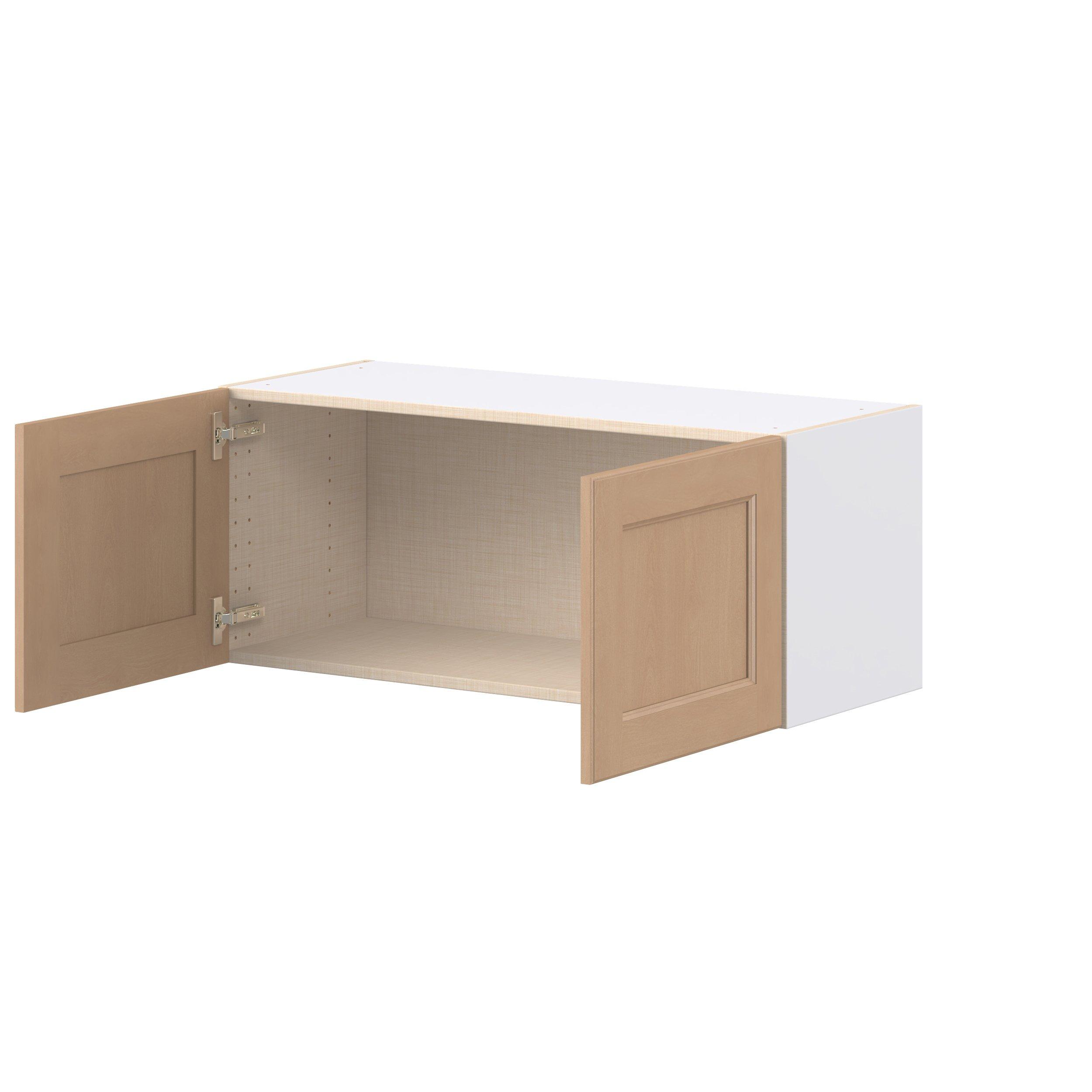 Sugarhill 36 in. Stained Sugar Cookie Bridge Wall Cabinet
