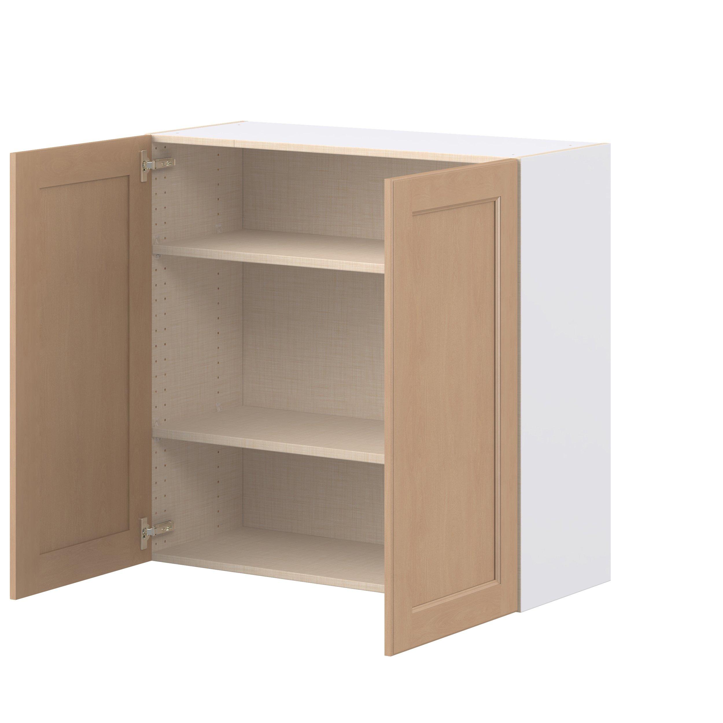 Sugarhill 36 in. Stained Sugar Cookie Door Wall Cabinet