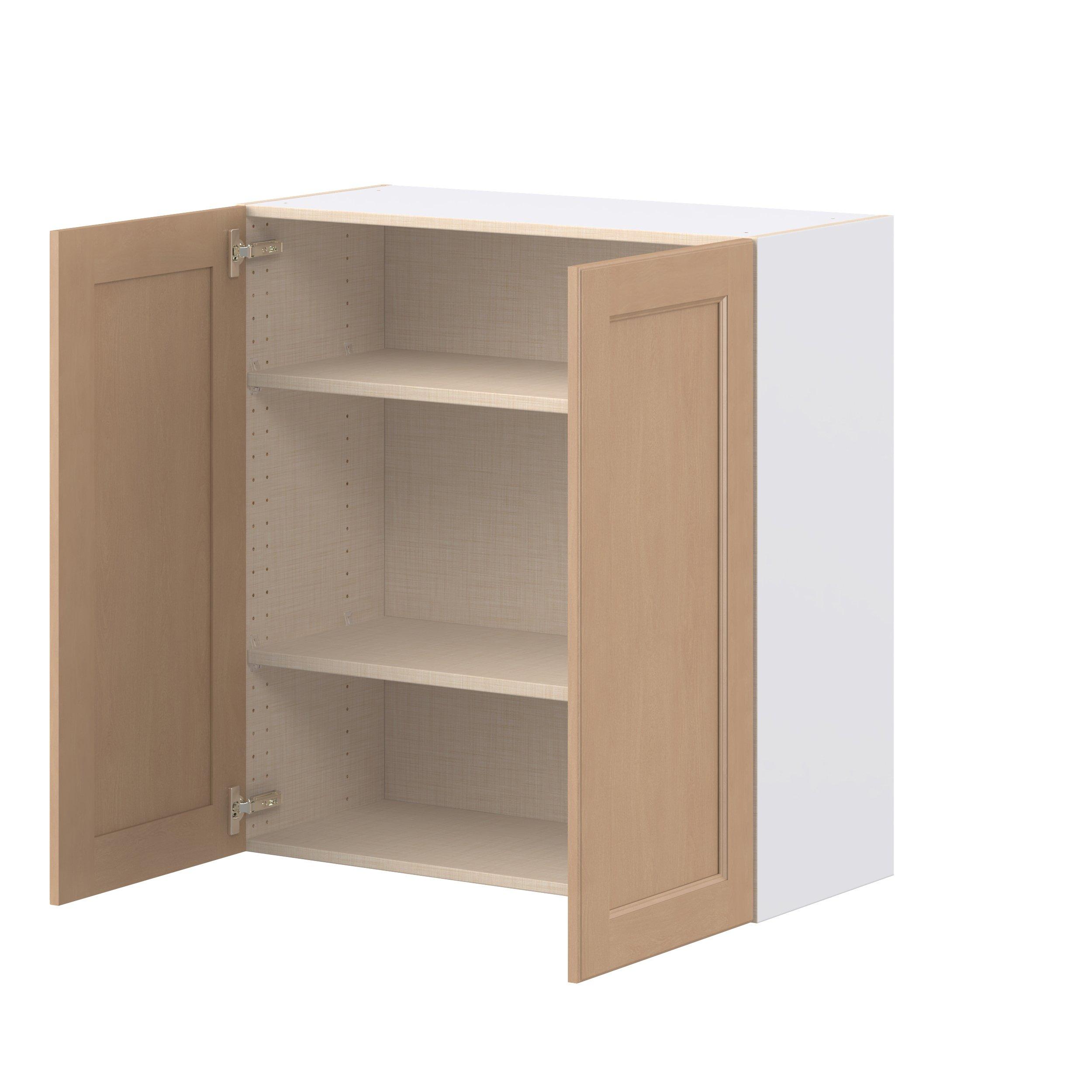 Sugarhill 33 in. Stained Sugar Cookie Door Wall Cabinet