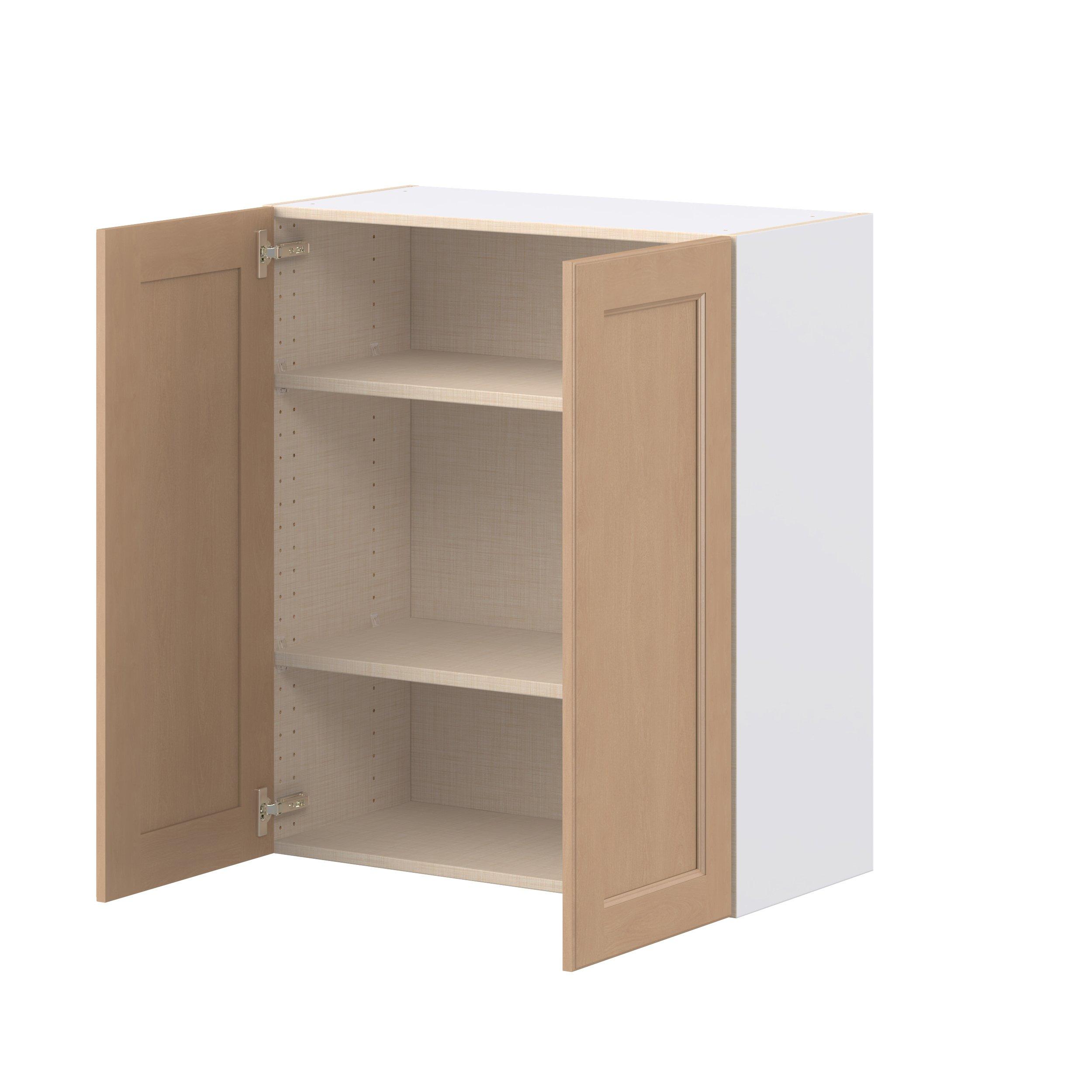 Sugarhill 30 in. Stained Sugar Cookie Door Wall Cabinet