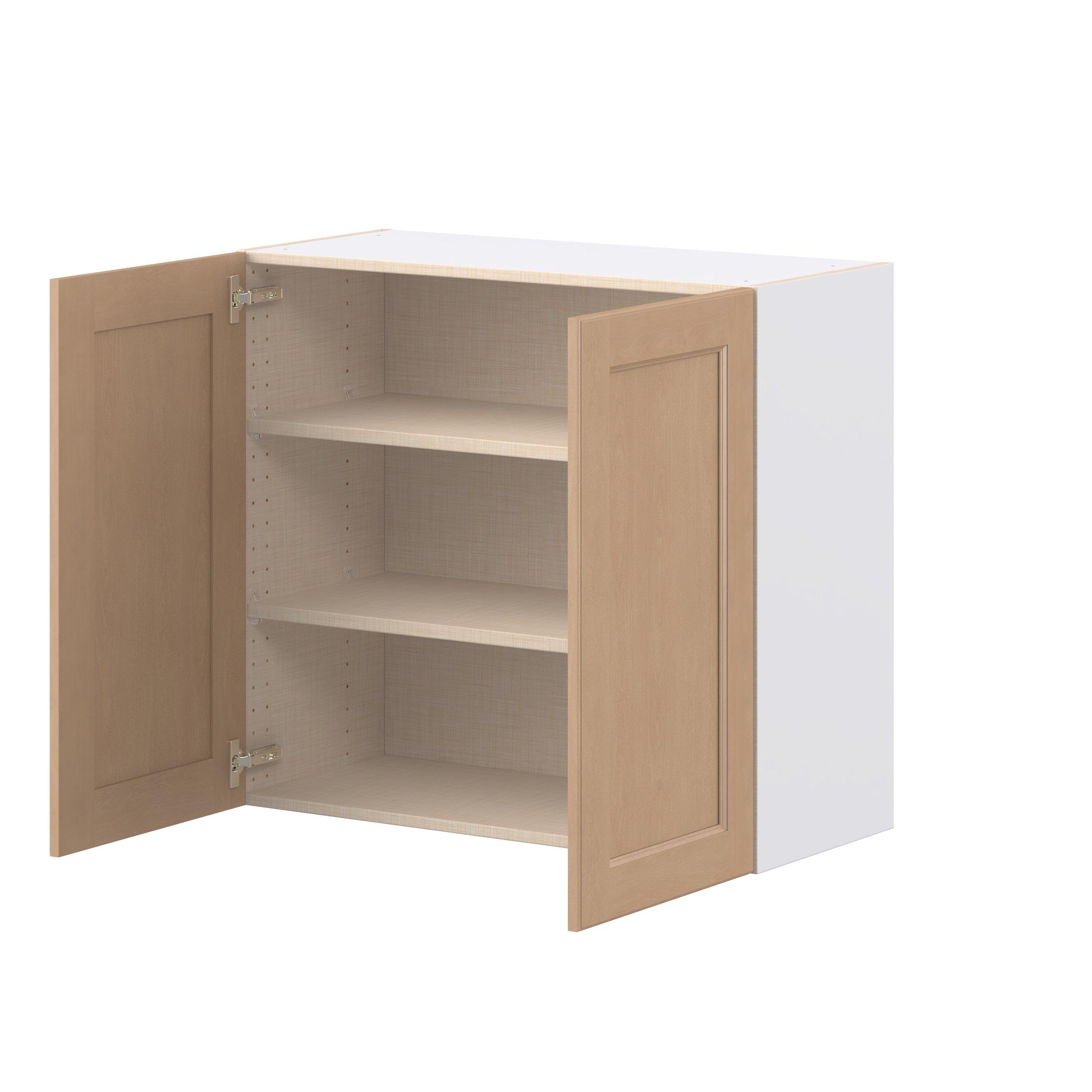 Sugarhill 33 in. Stained Sugar Cookie Door Wall Cabinet