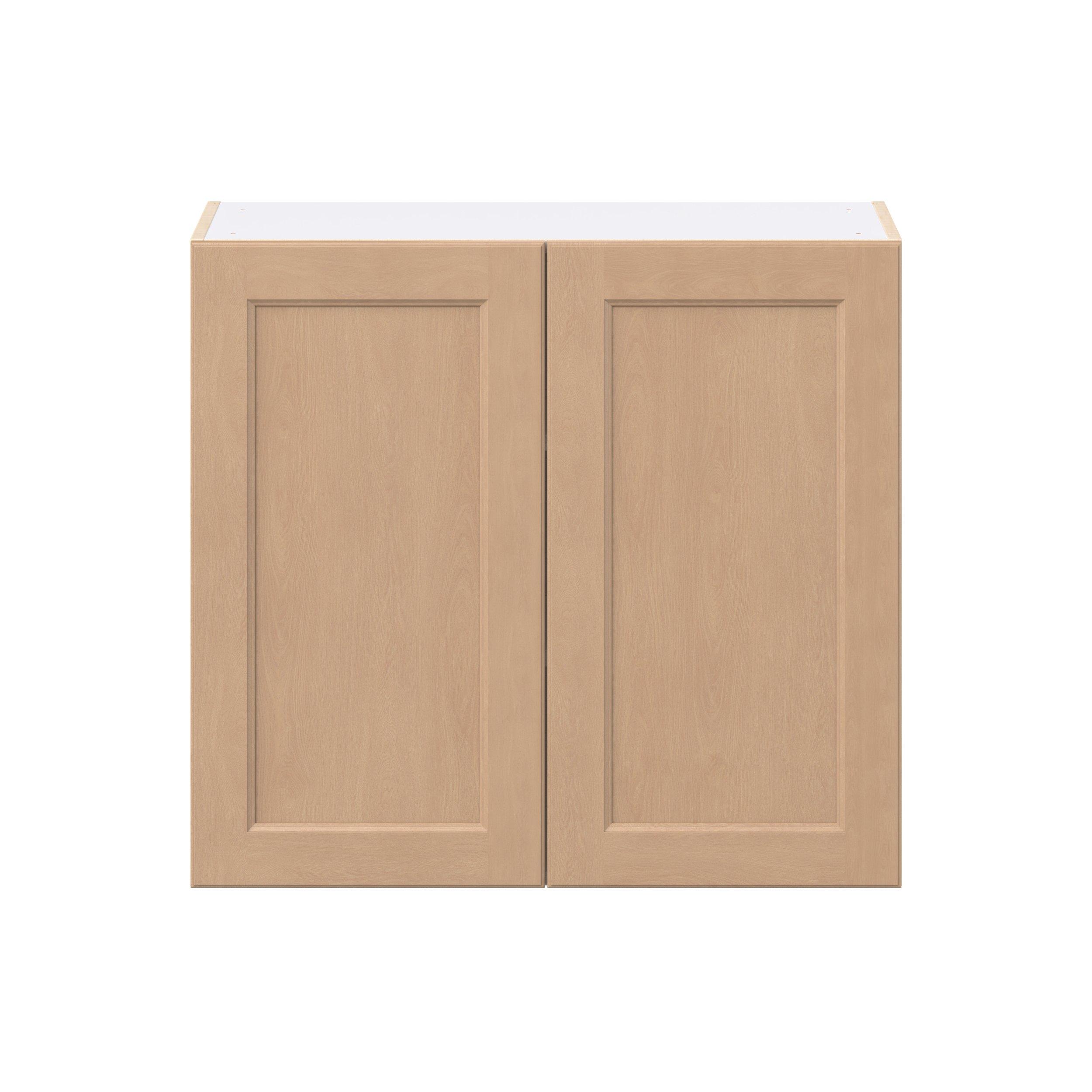 Sugarhill 33 in. Stained Sugar Cookie Door Wall Cabinet