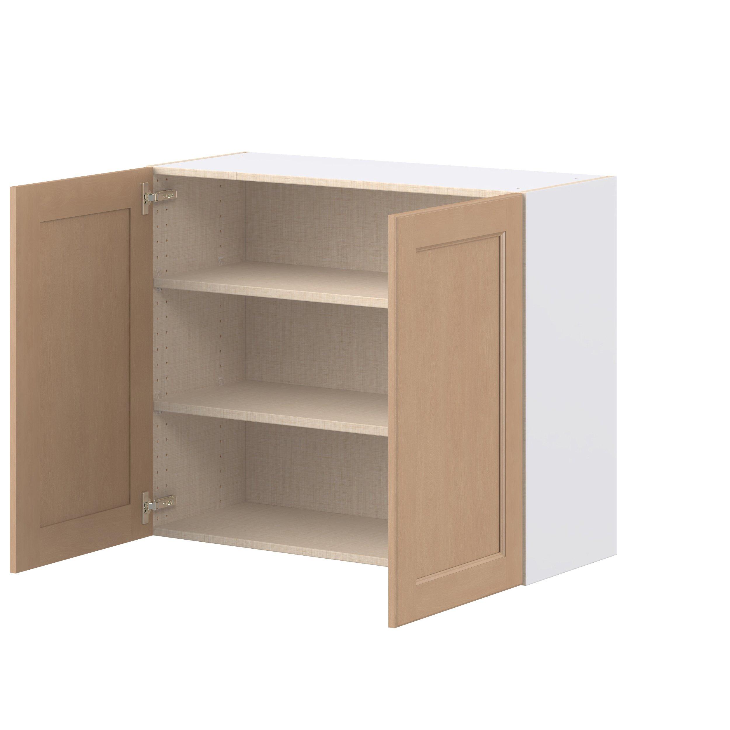Sugarhill 36 in. Stained Sugar Cookie Door Wall Cabinet