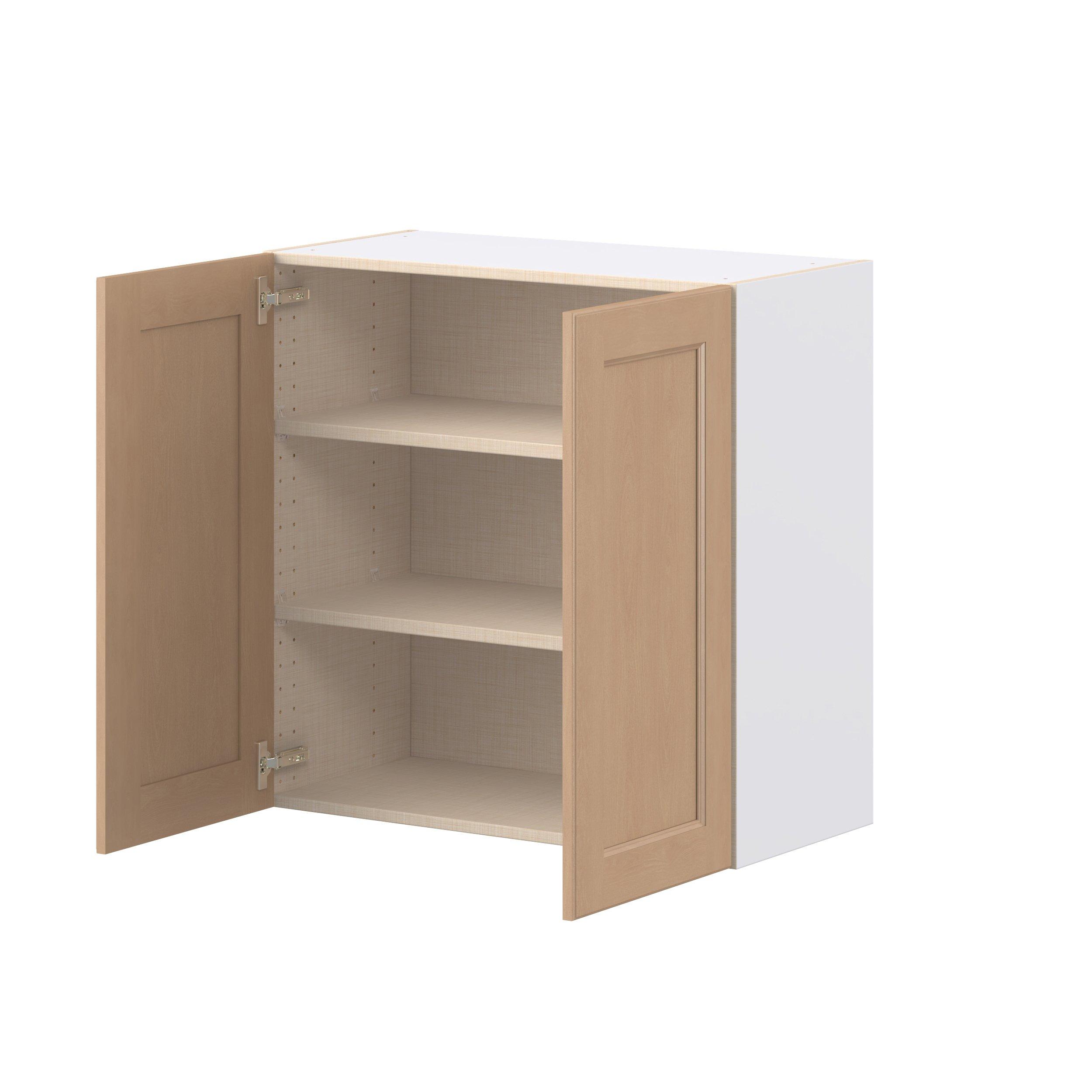 Sugarhill 30 in. Stained Sugar Cookie Door Wall Cabinet