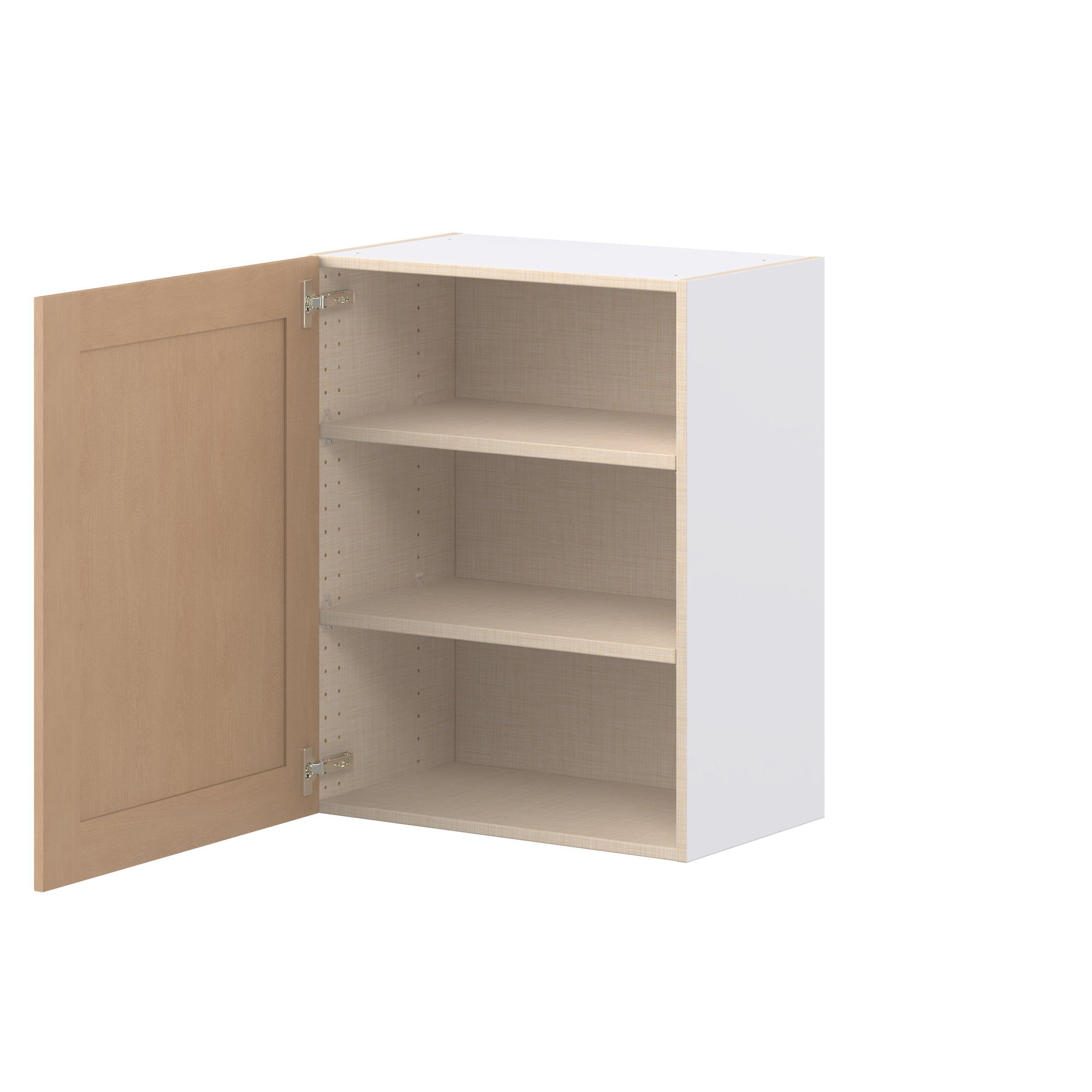 Sugarhill 24 in. Stained Sugar Cookie Door Wall Cabinet
