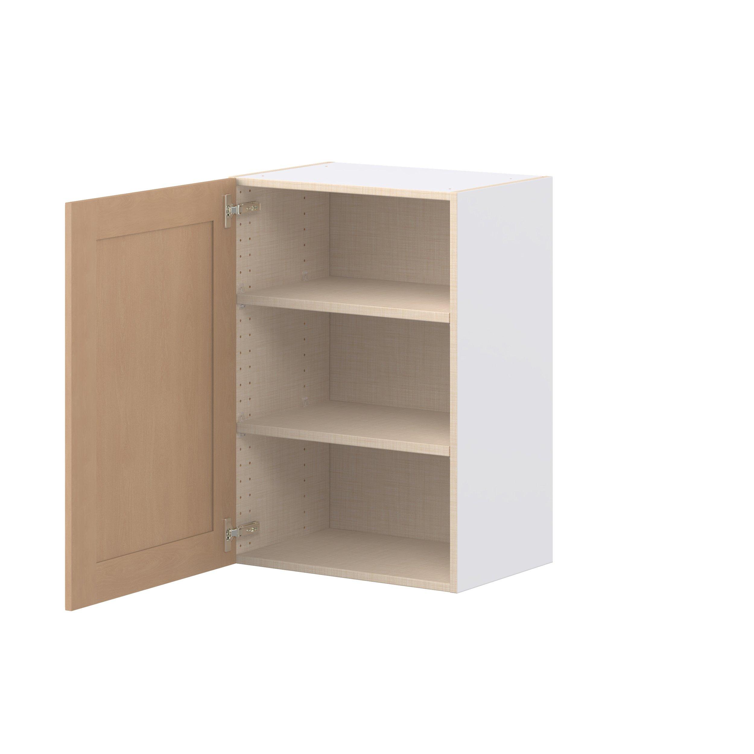 Sugarhill 21 in. Stained Sugar Cookie Door Wall Cabinet