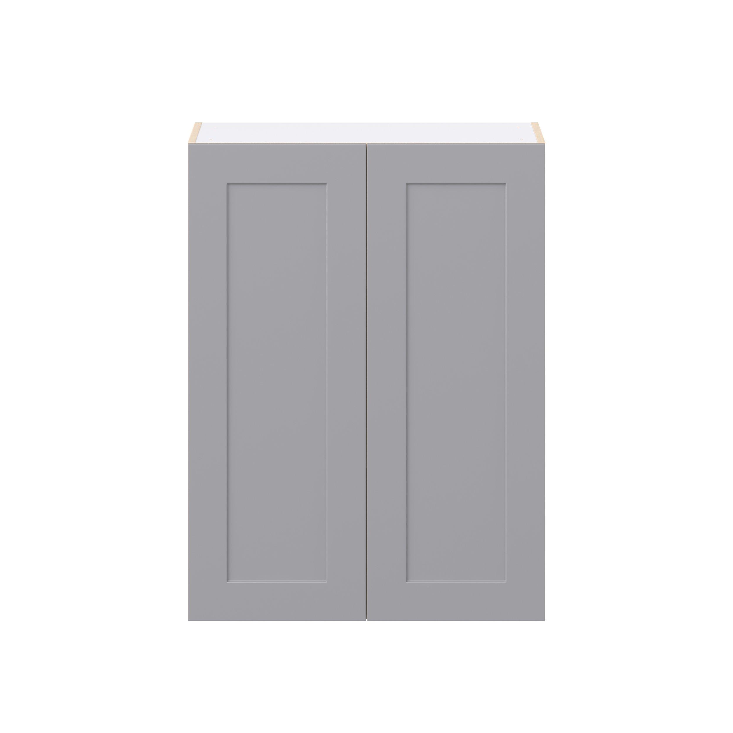 Candler 30 in. Painted Slate Gray Door Wall Cabinet