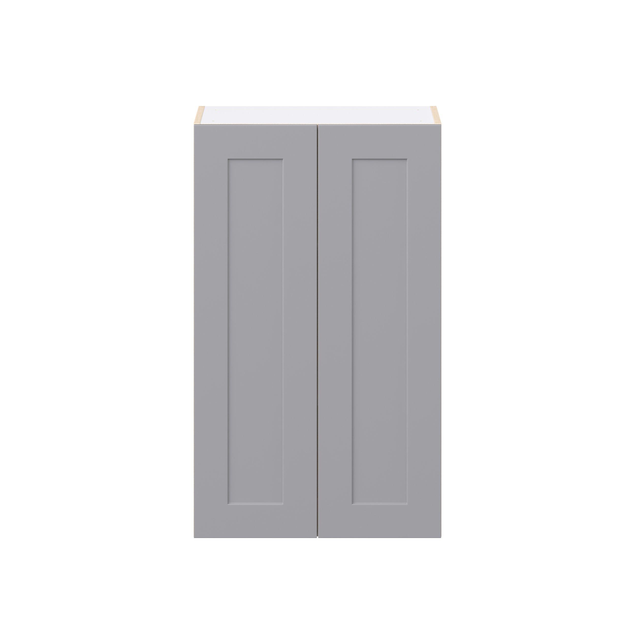 Candler 24 in. Painted Slate Gray Door Wall Cabinet