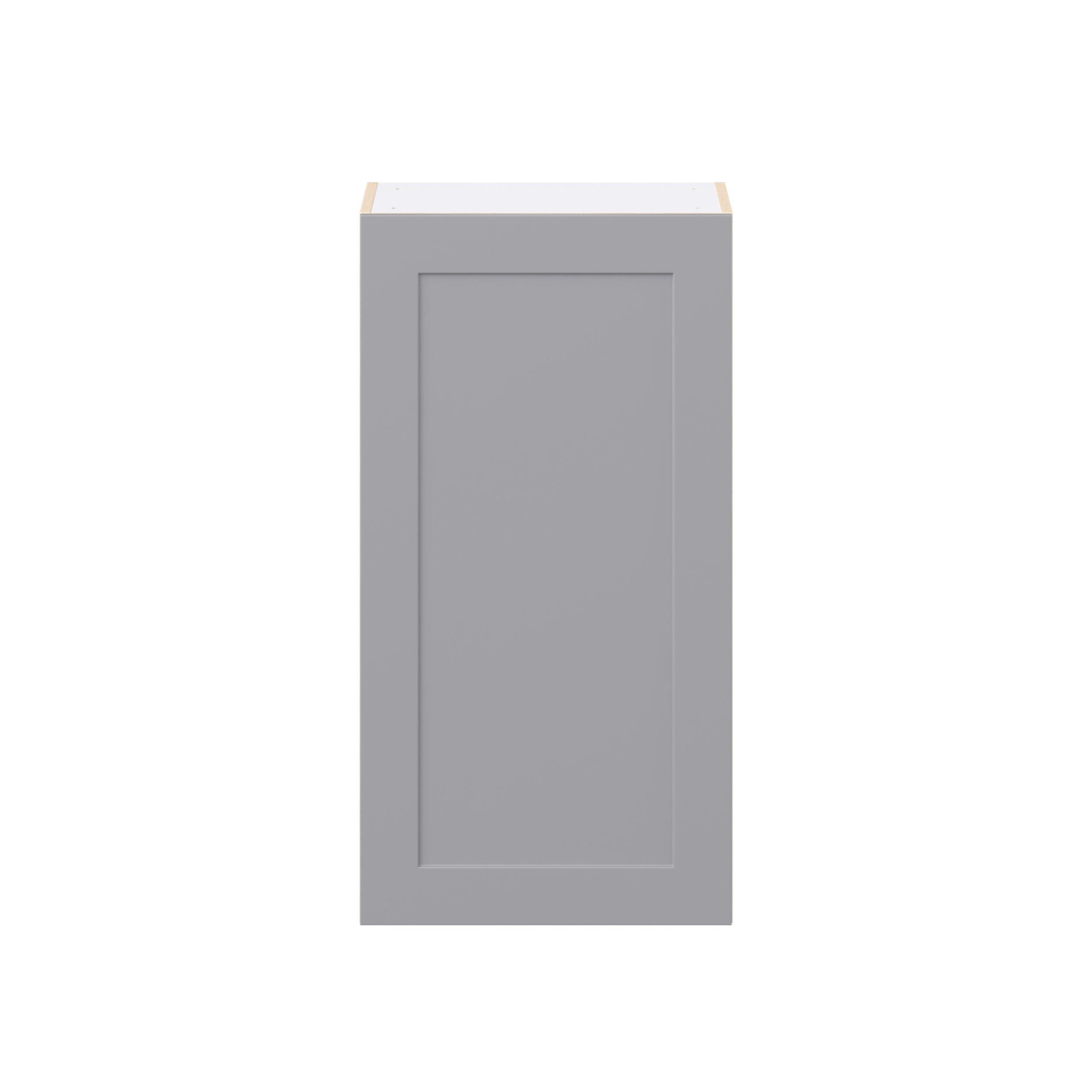 Candler 21 in. Painted Slate Gray Door Wall Cabinet