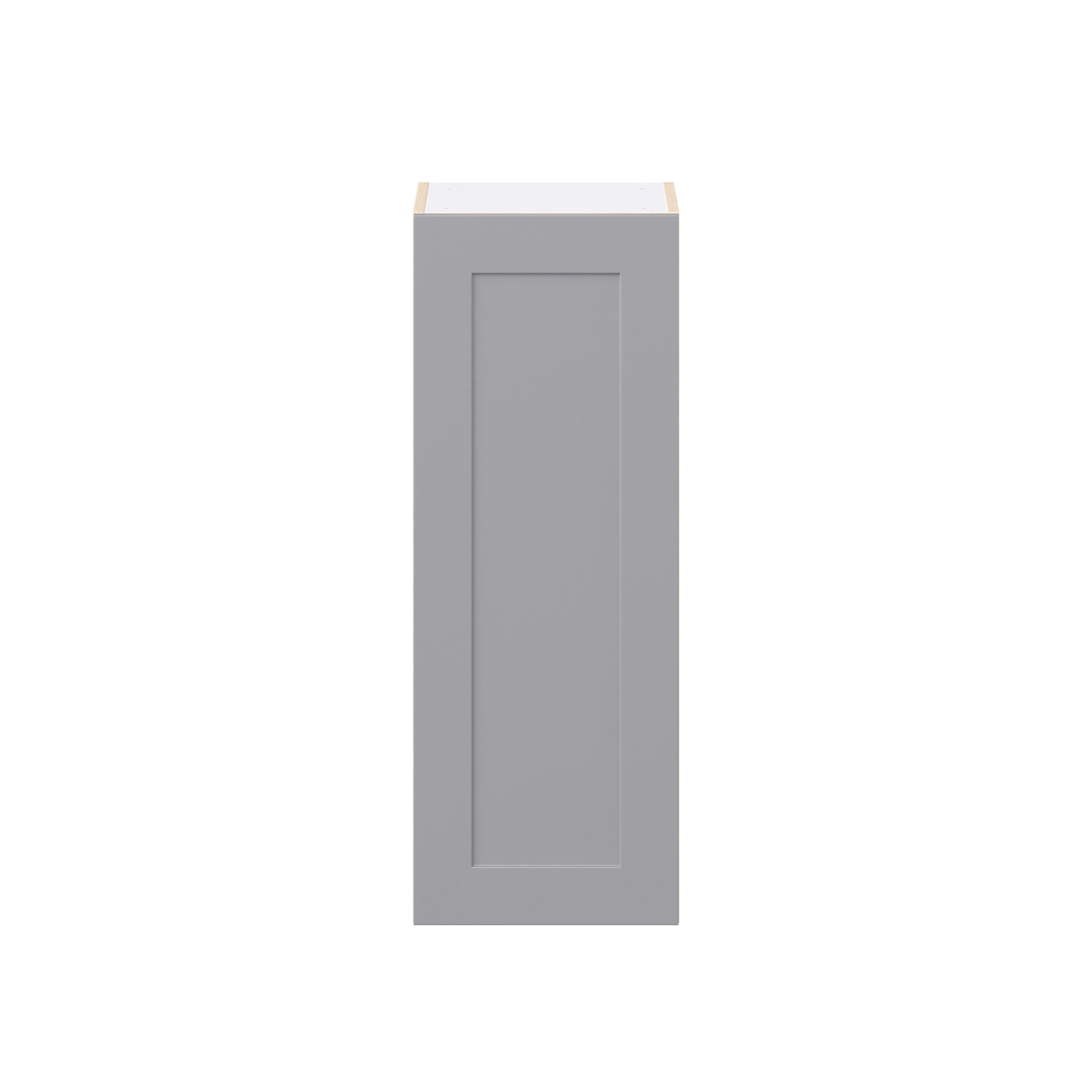 Candler 15 in. Painted Slate Gray Door Wall Cabinet