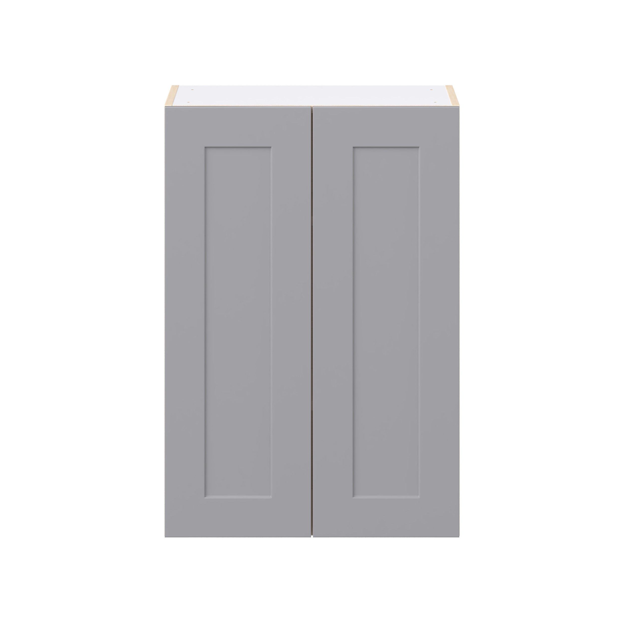 Candler 24 in. Painted Slate Gray Door Wall Cabinet