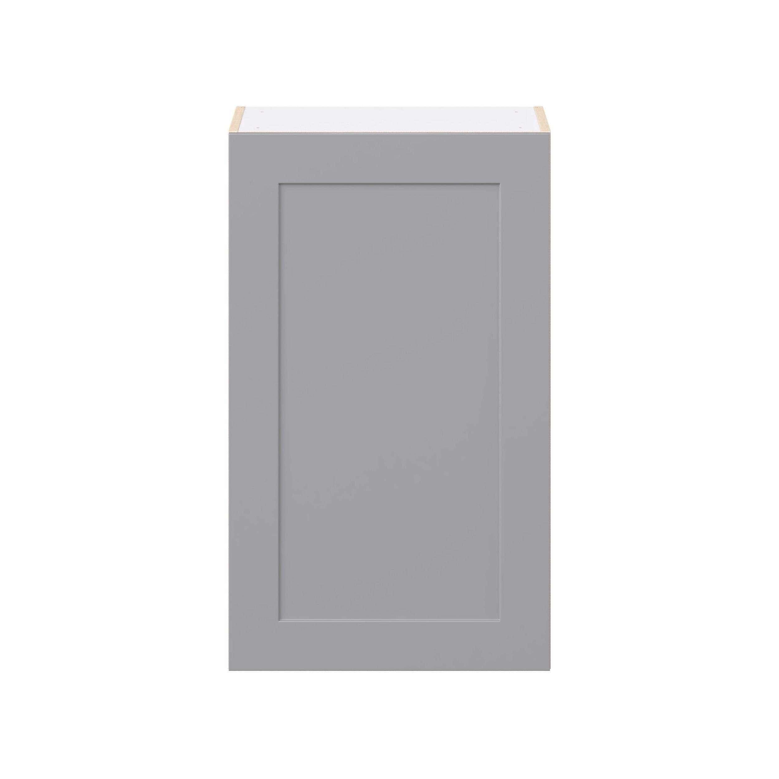 Candler 21 in. Painted Slate Gray Door Wall Cabinet