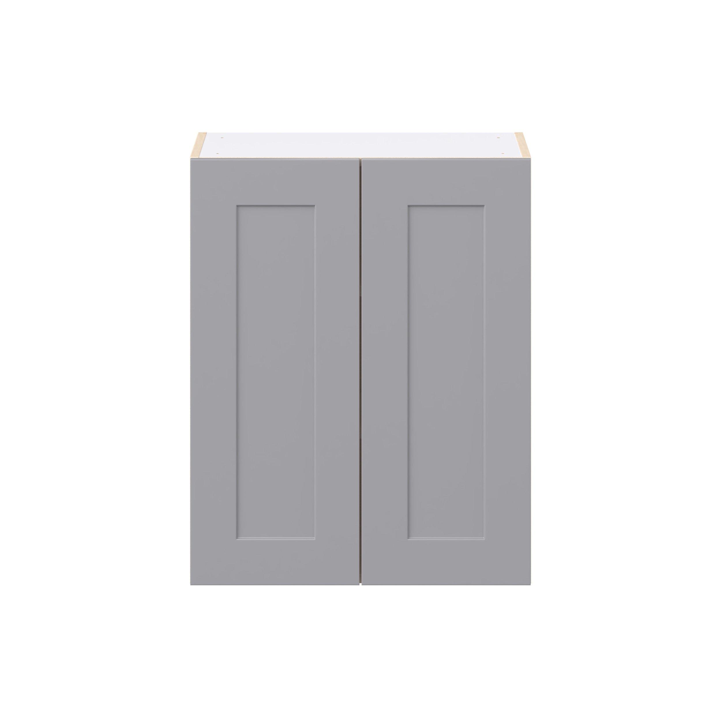 Candler 24 in. Painted Slate Gray Door Wall Cabinet