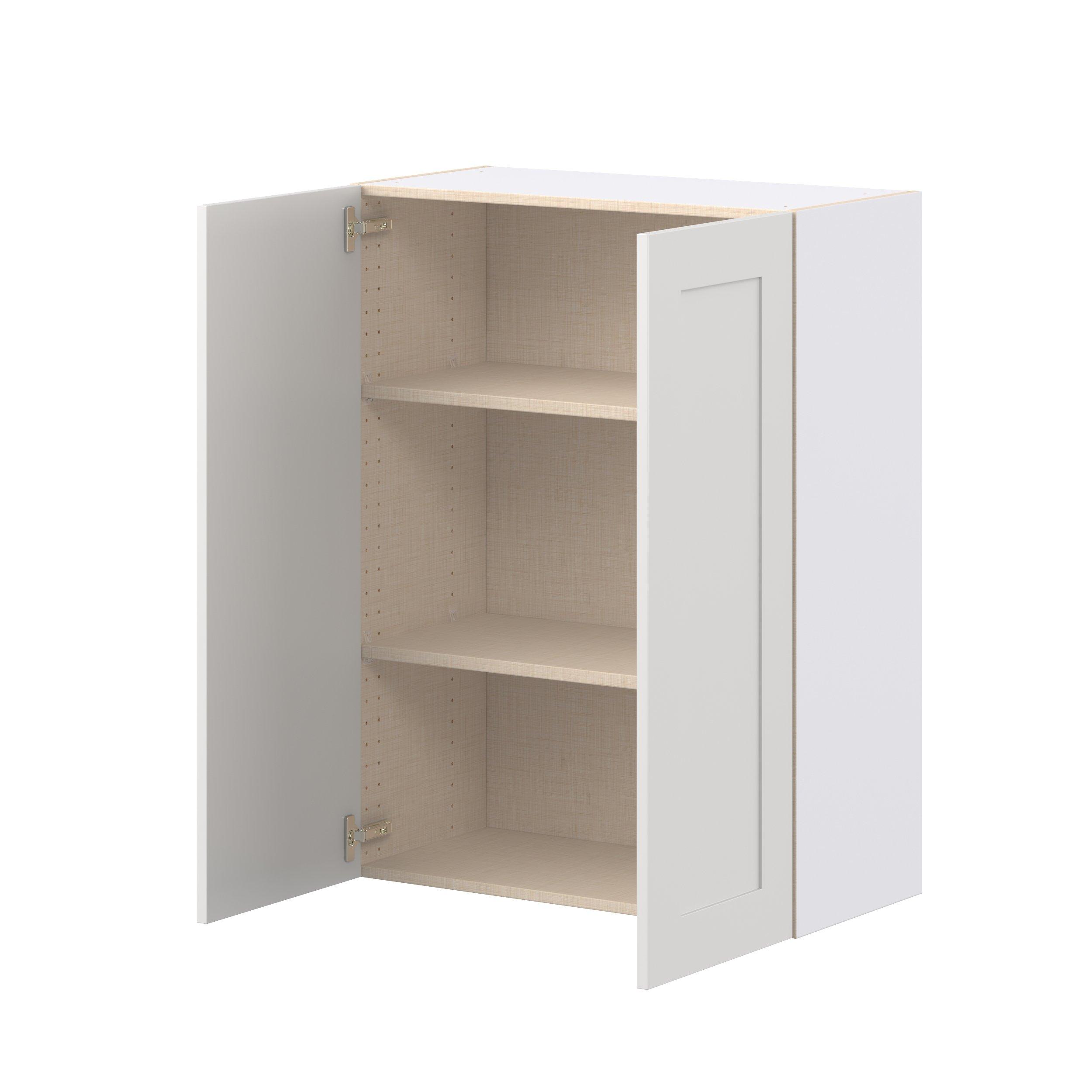 Candler 30 in. Painted Warm White Door Wall Cabinet